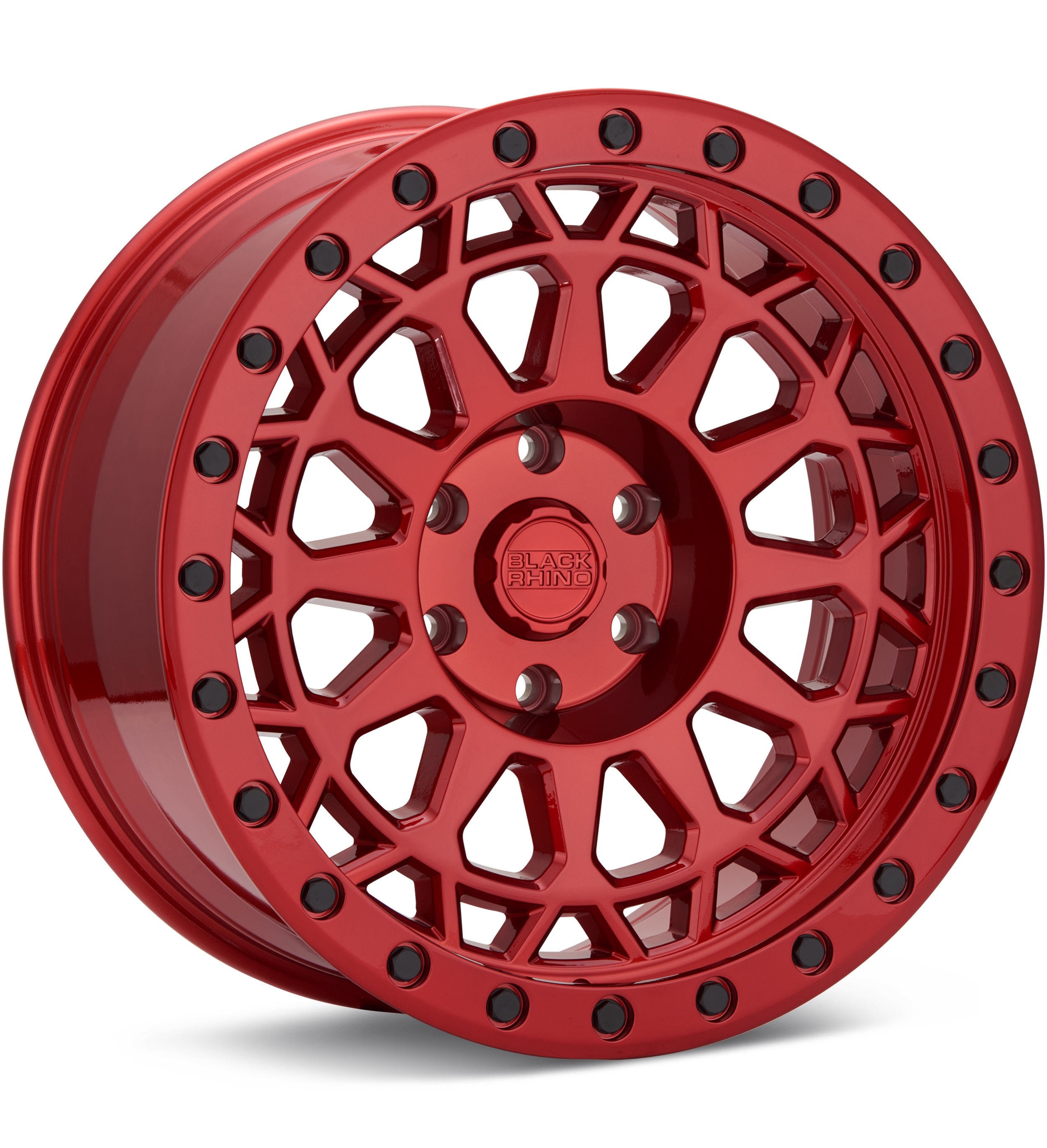 Black Rhino Primm Candy Red Wheels 17 In 17x9 -18