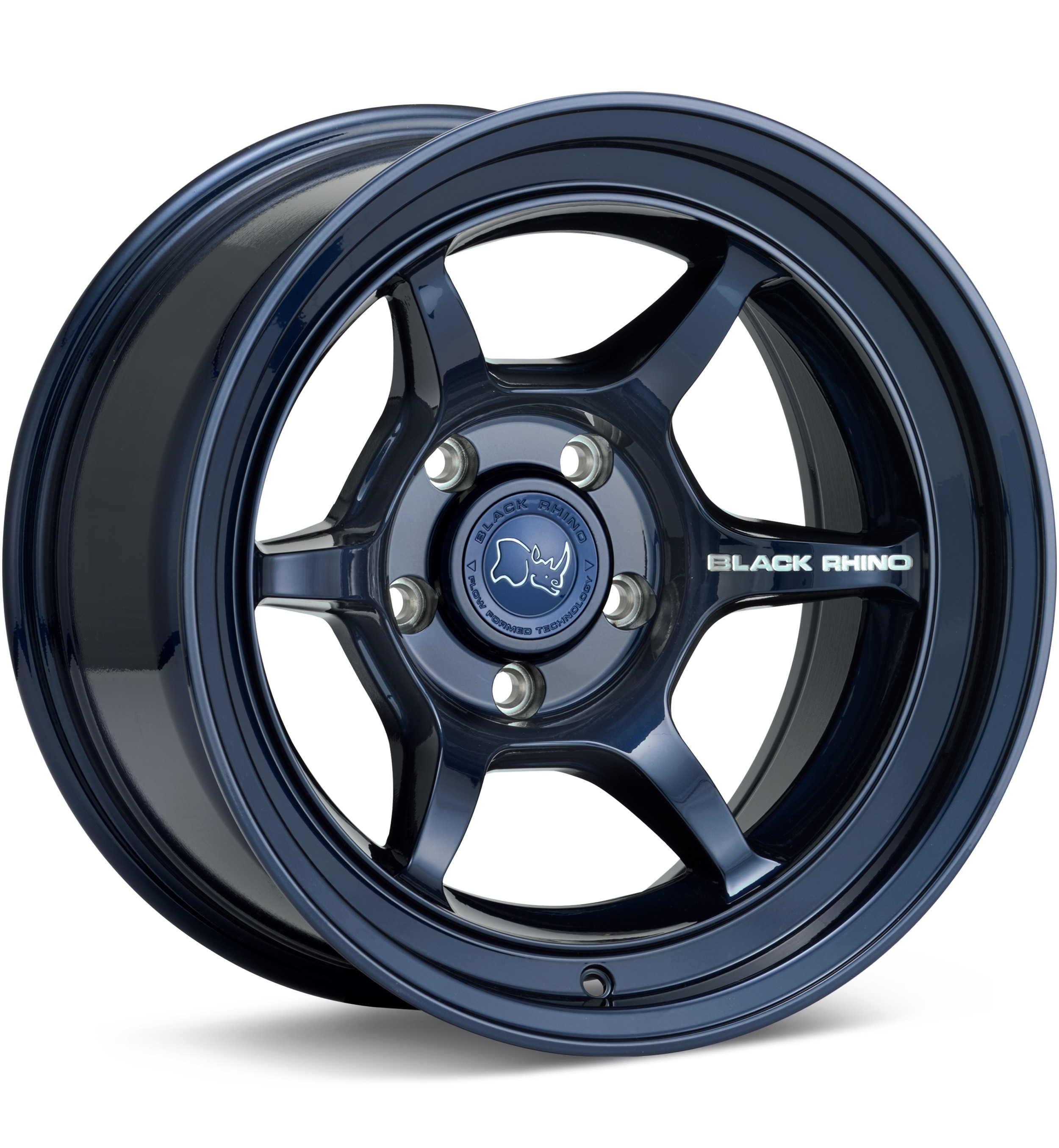 Black Rhino, Black Rhino Shogun Gloss Midnight Blue Wheels 17 In 17x9 -38 BR011LX17906838N