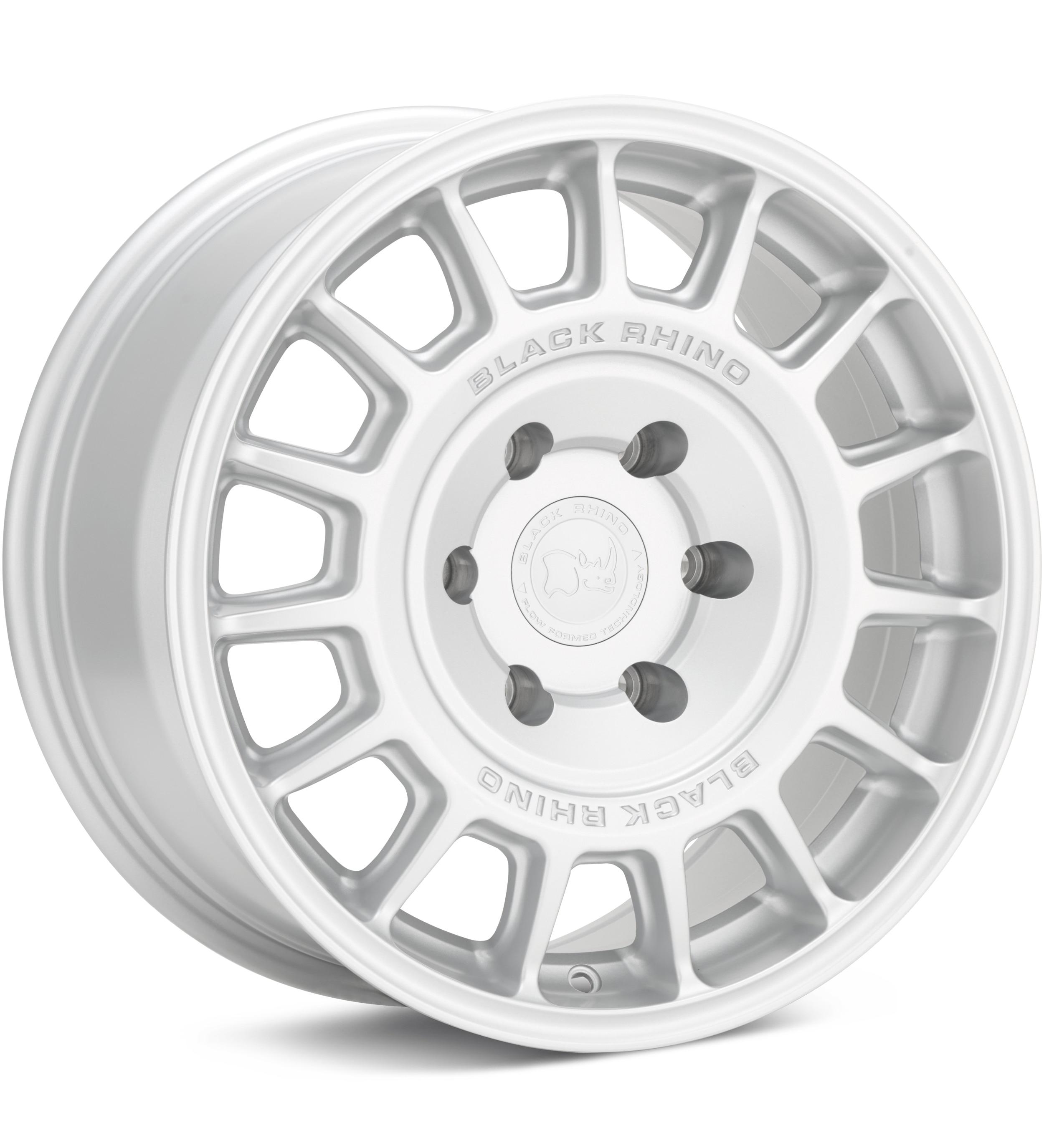 Black Rhino, Black Rhino Voll Hyper Silver Wheels 17 In 17x8.5 +25 BR015SX17855P25