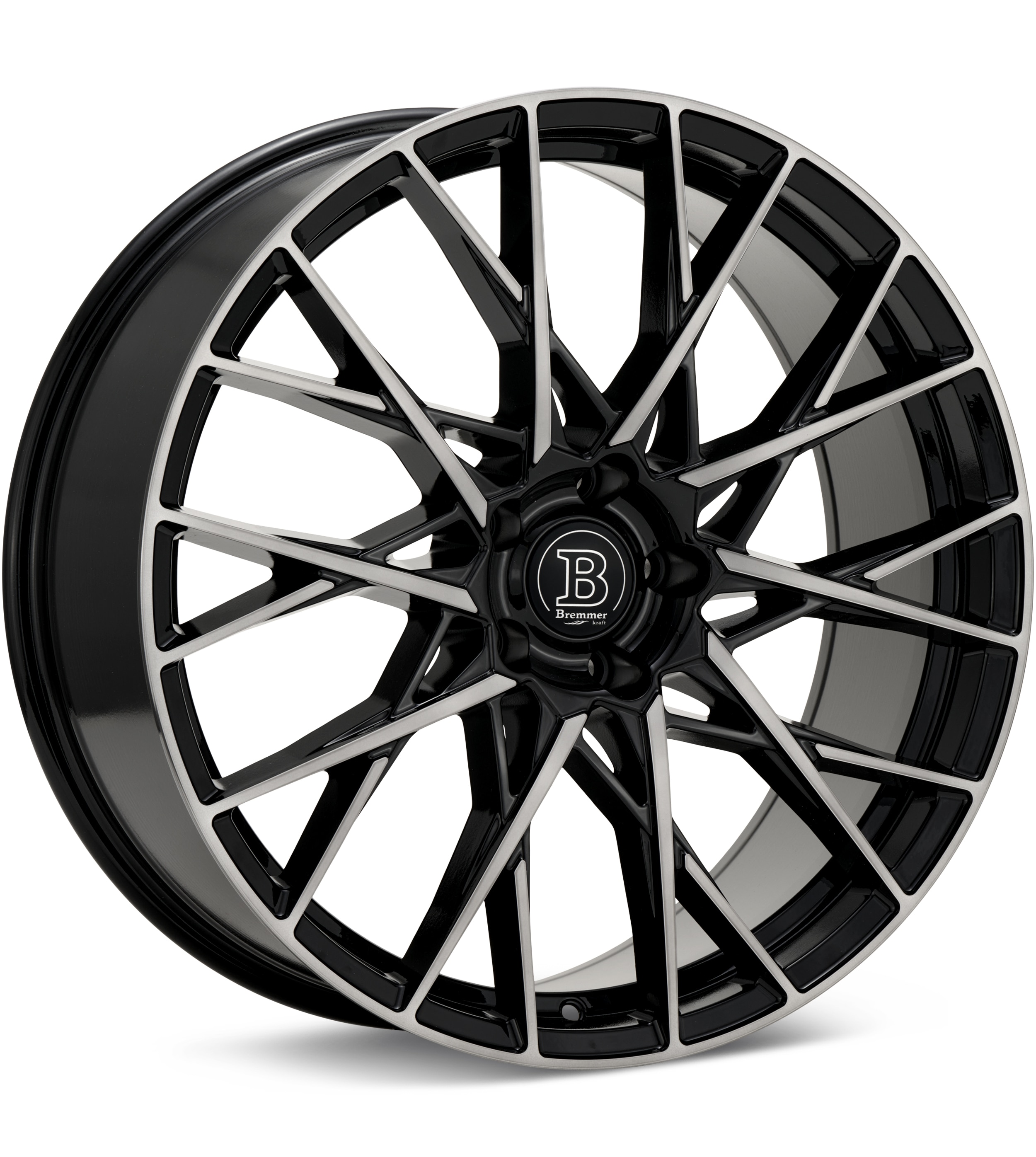 Bremmer Kraft, Bremmer Kraft BR23 Black Machined w/Dark Tint Wheels 21 In 21x8.5 +35 BR2321858BMDT