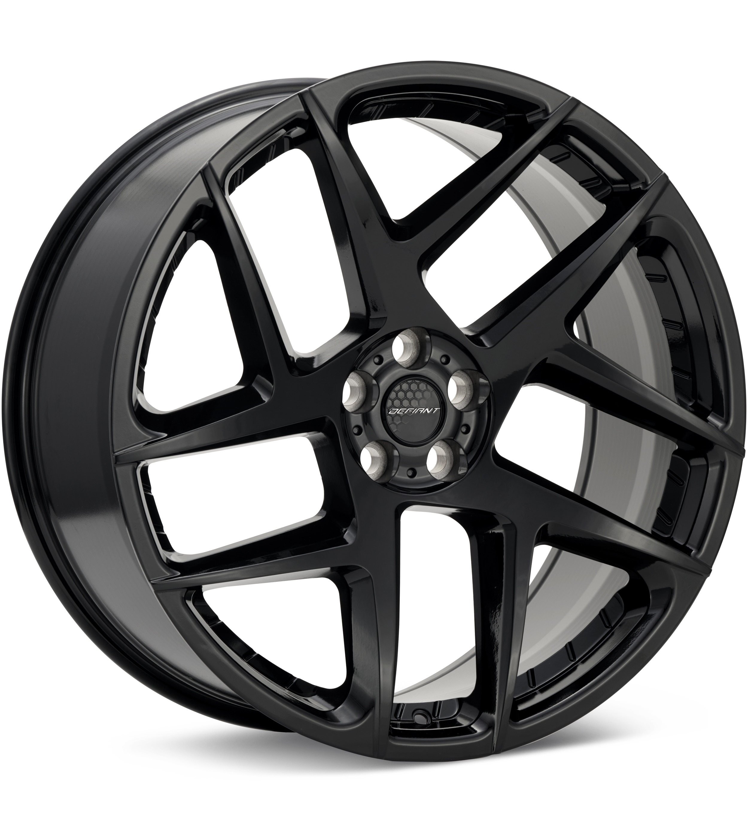 Defiant DF05 Gloss Black Wheels 22 In 22x10 +37