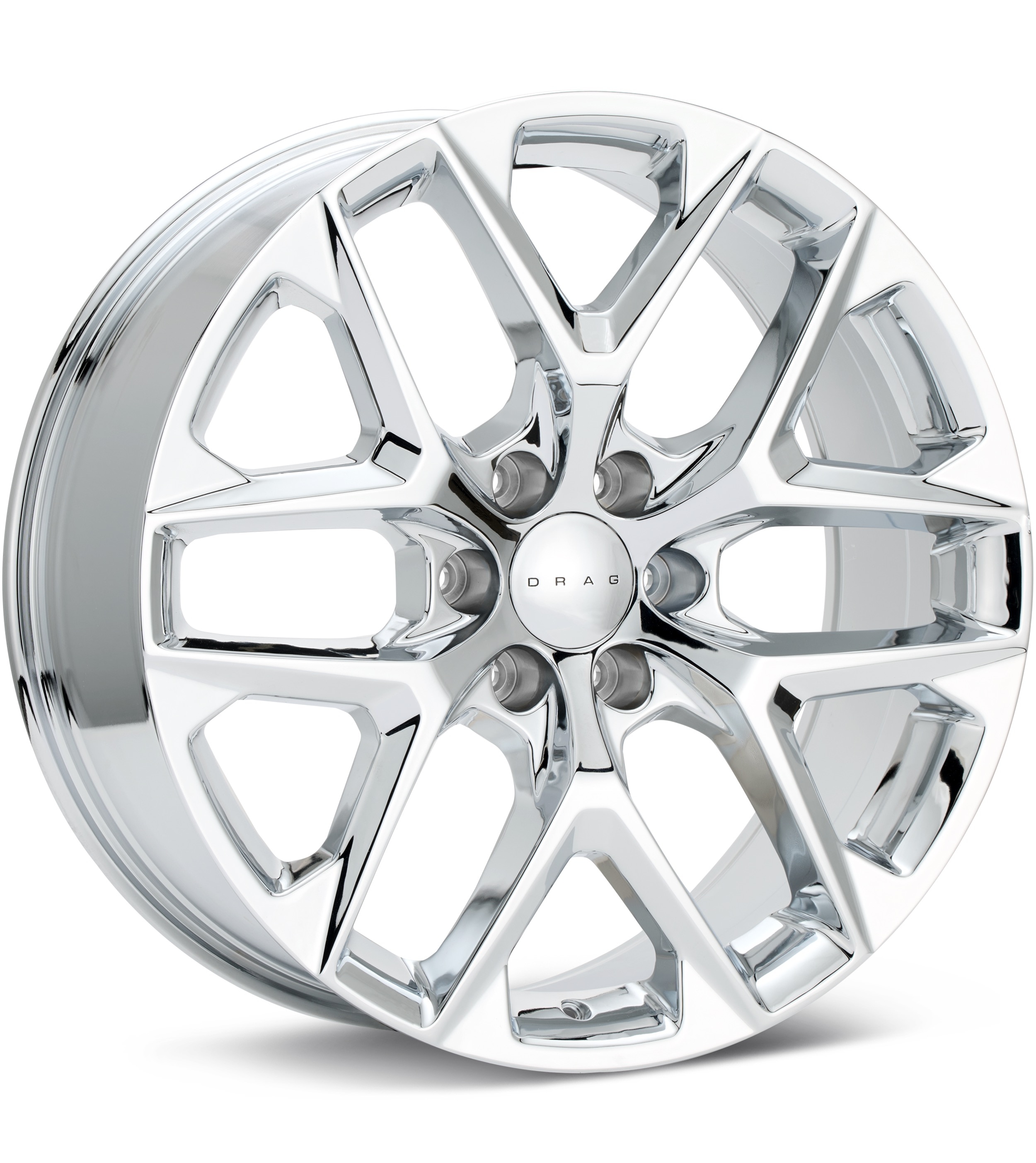 Drag DR-85 Chrome Plated Wheels 22 In 22x9 +24