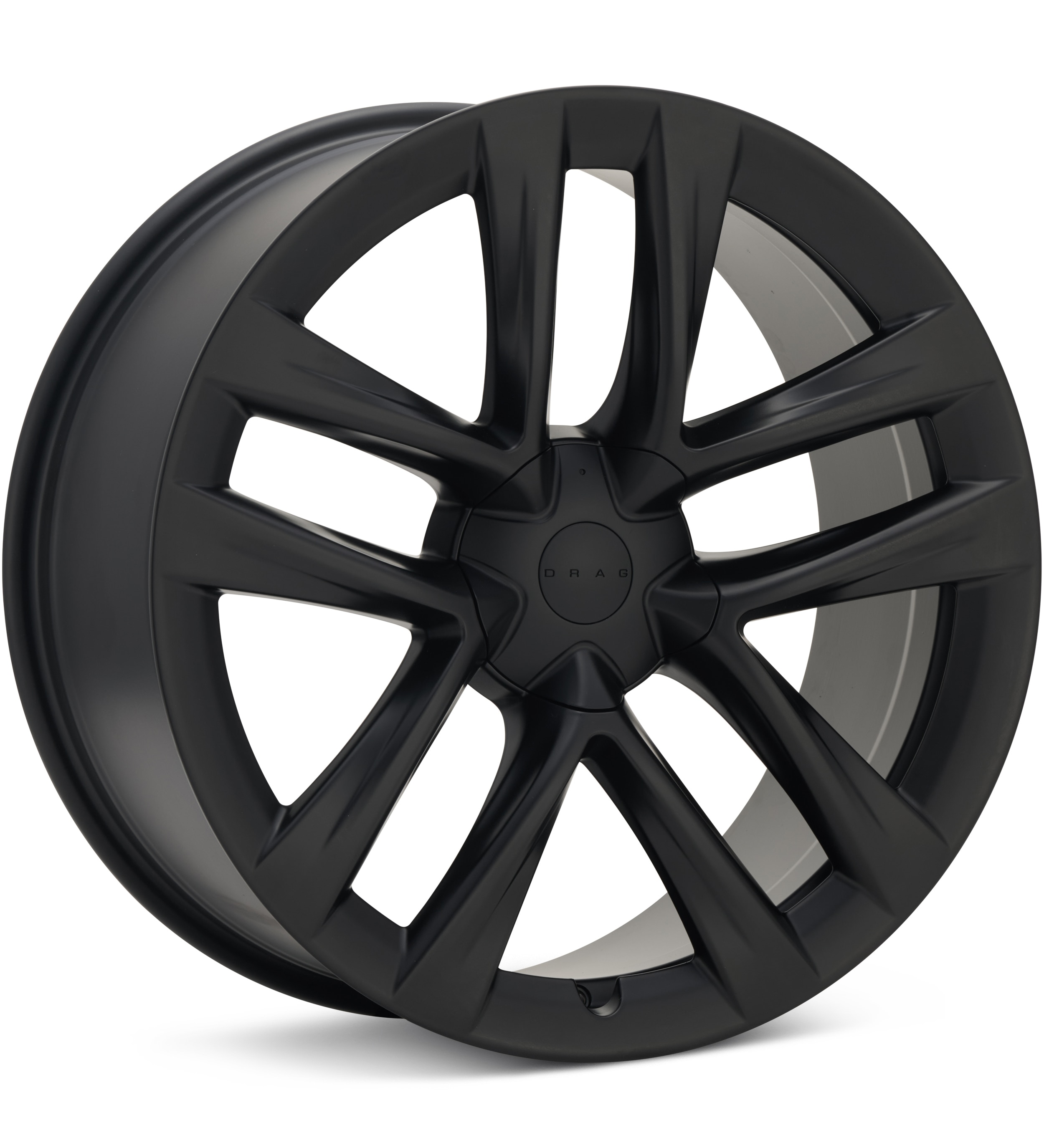 Drag DR-86 Flat Black Wheels 18 In 18x8.5 +30