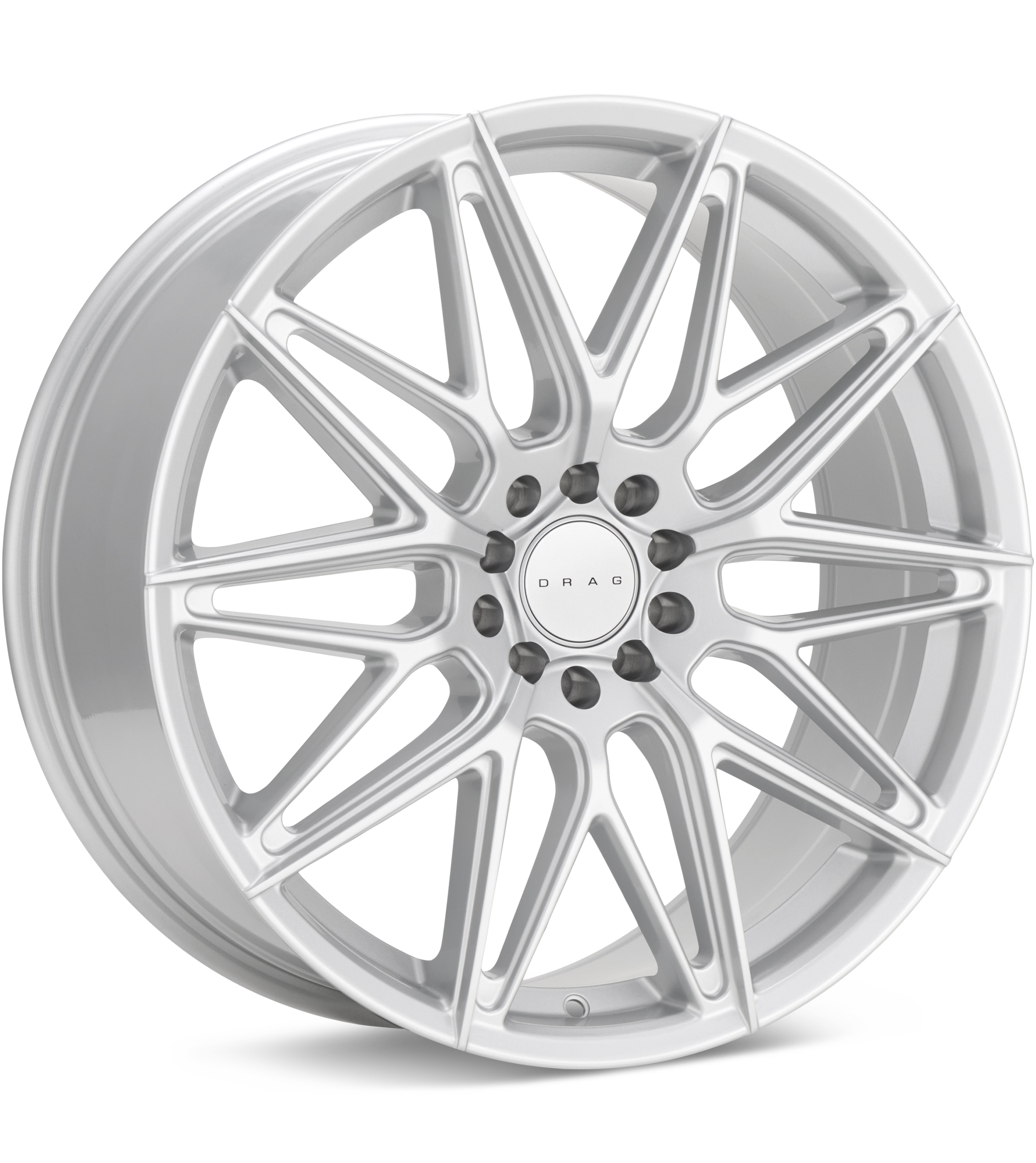 Drag DR-88 Dual PCD Silver Wheels 17 In 17x7.5 +40 DR881775304073S1
