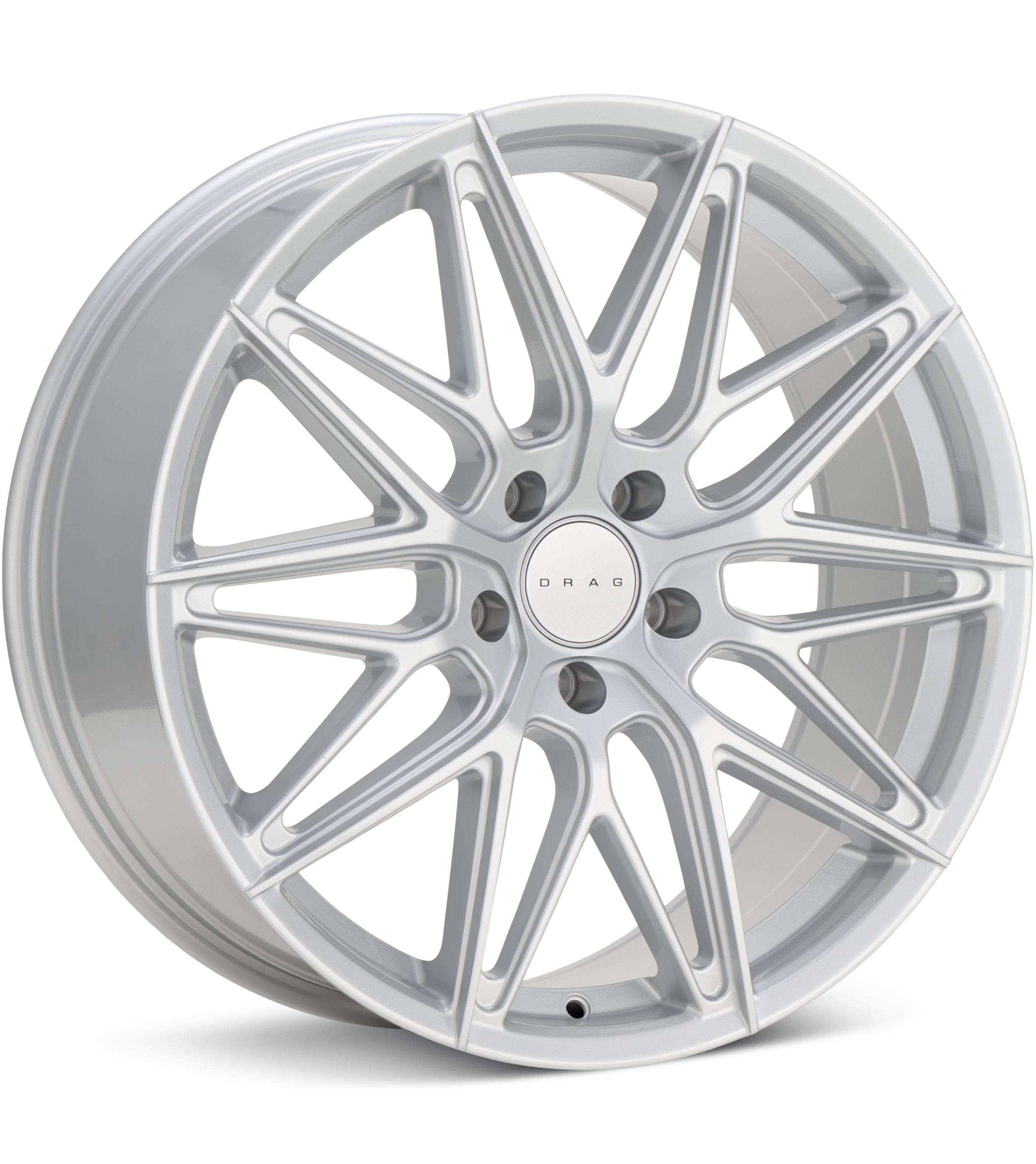 Drag DR-88 Silver Wheels 20 In 20x8.5 +33 DR882085233374S1