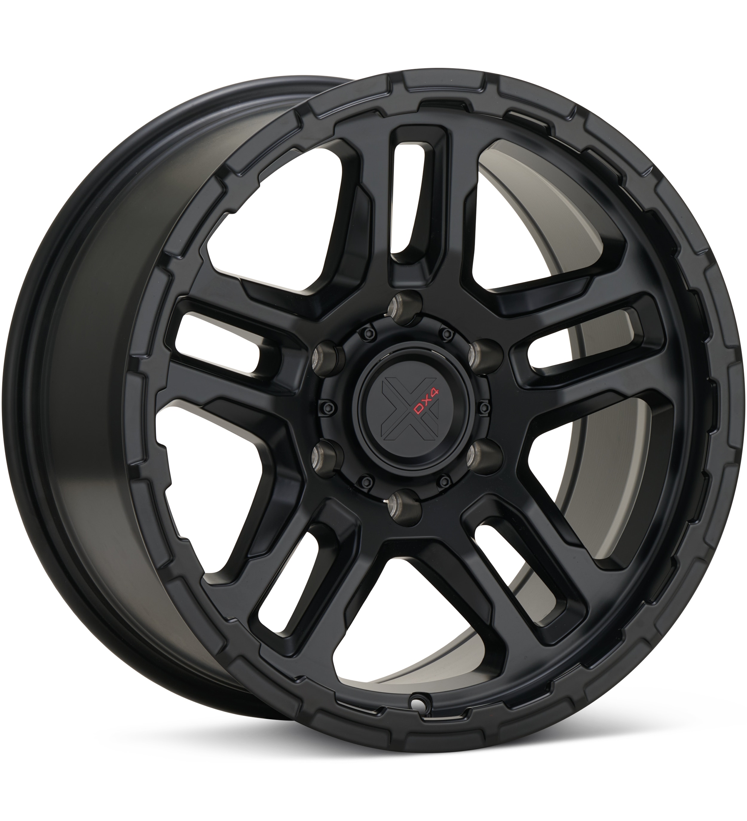DX4 Alpha Flat Black Wheels 18 In 18x9 +12 X27890312106BF1