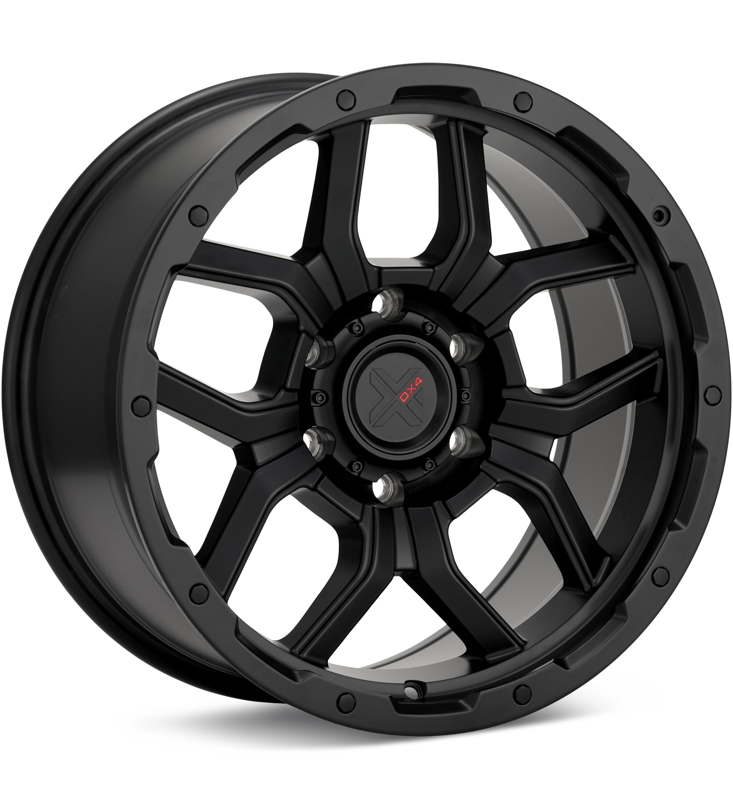 DX4 Baja Satin Black Wheels 18 In 18x9 +18 X25893318110BF1