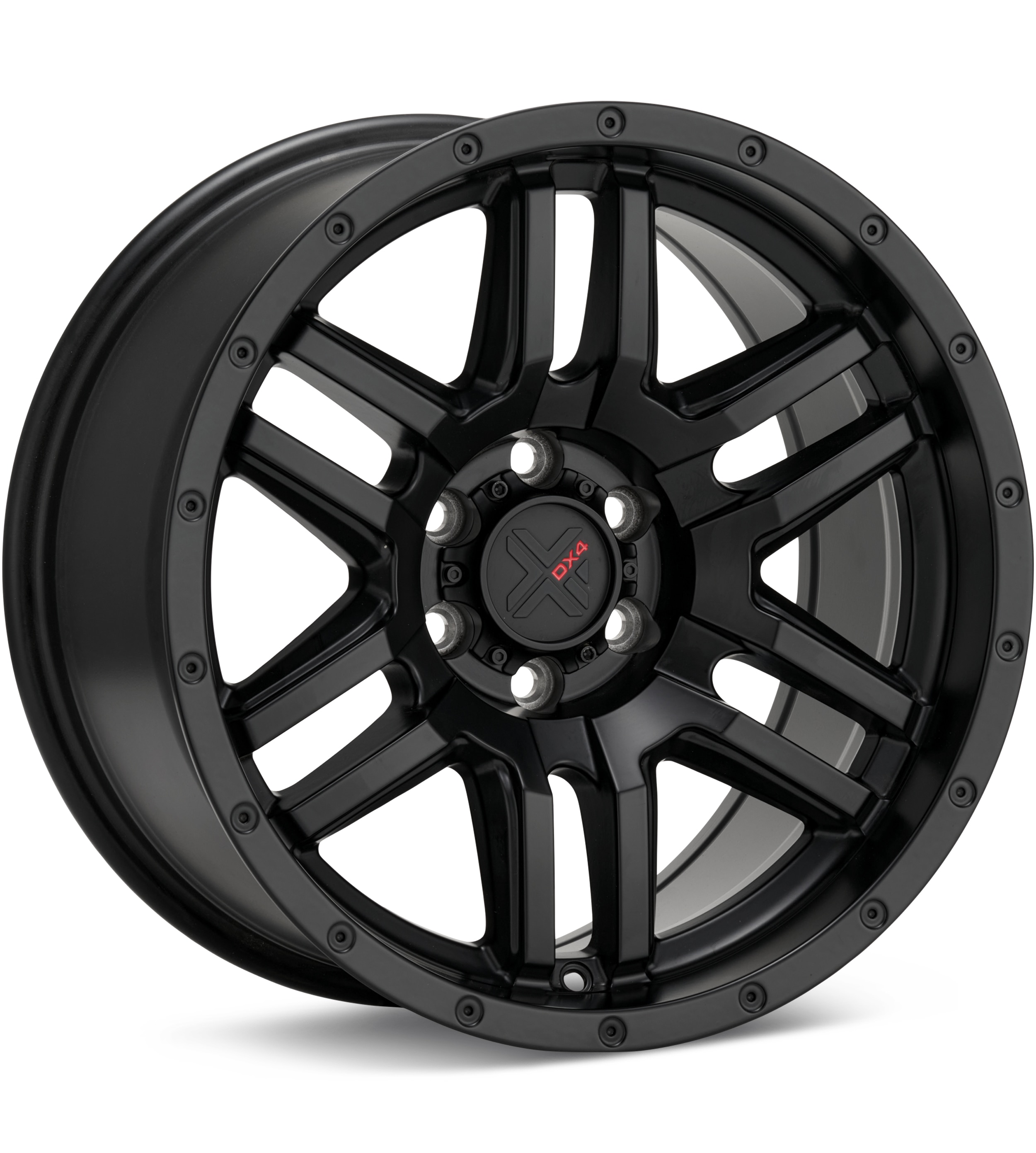 DX4 Dyno Flat Black Wheels 18 In 18x8 +30 X1588233074BF1