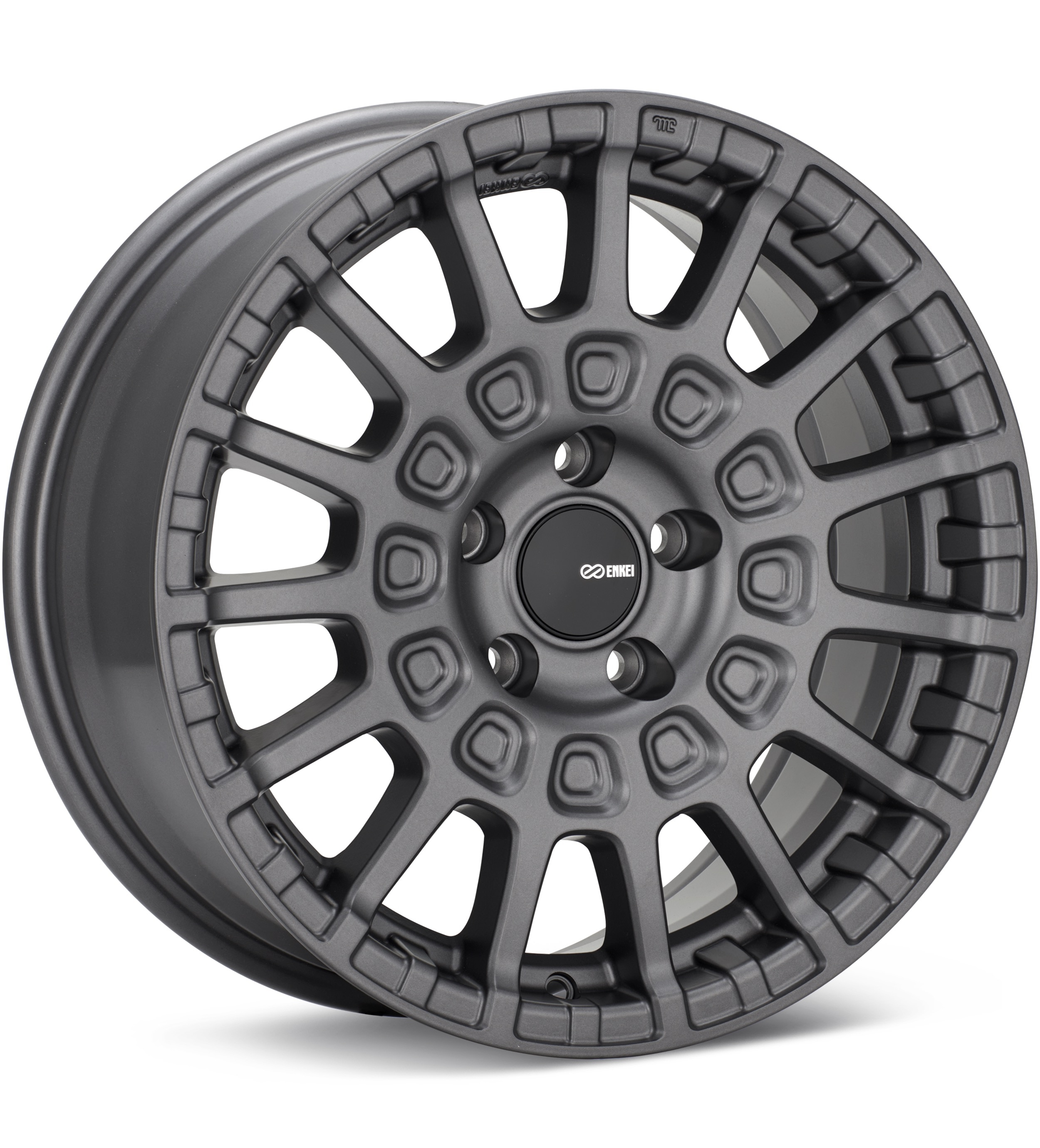 Enkei Performance Overlander Matte Gunmetal Wheels 18 In 18x8 +35