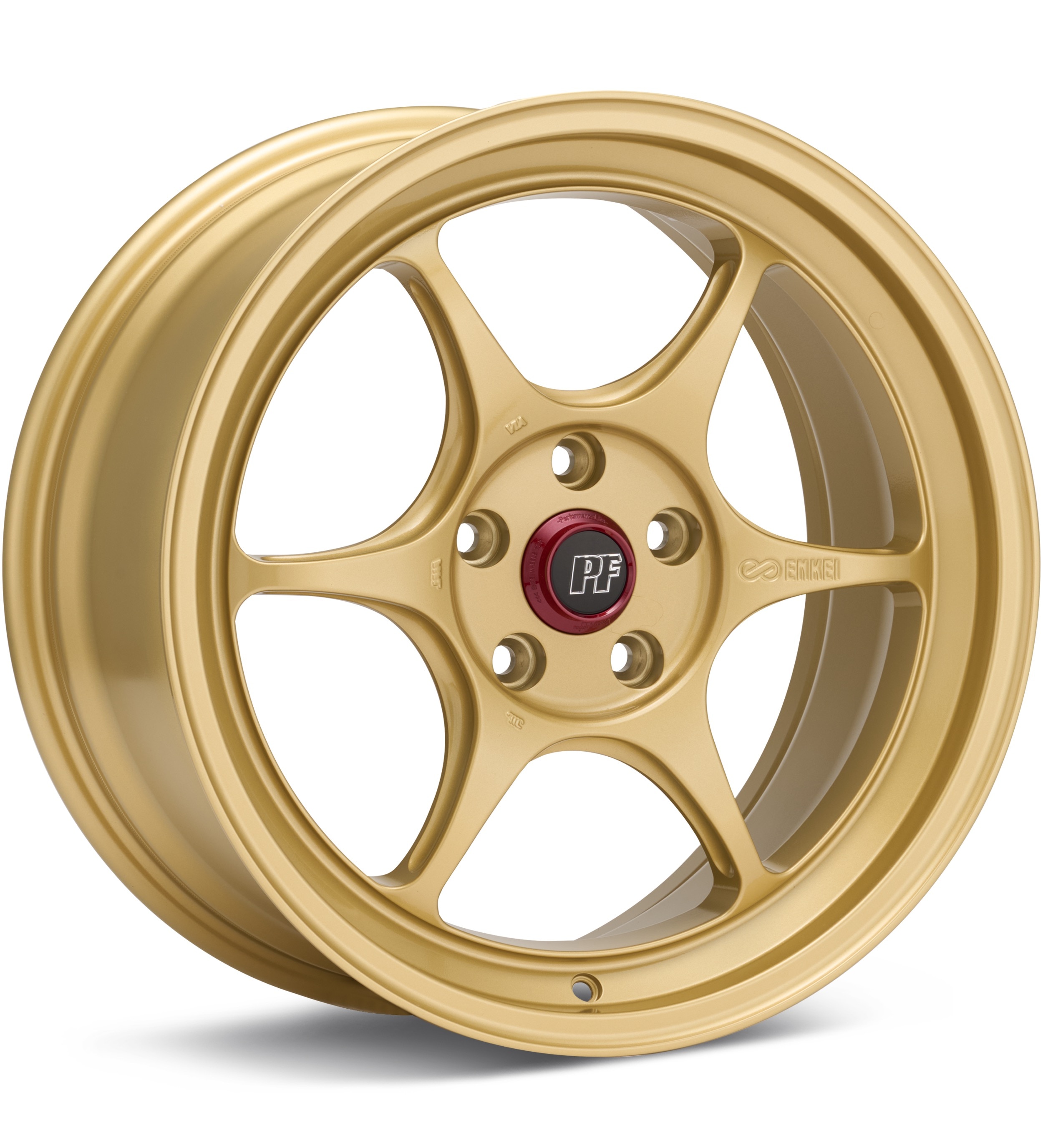 Enkei Racing PF06 Gold Wheels 18 In 18x8.5 +45