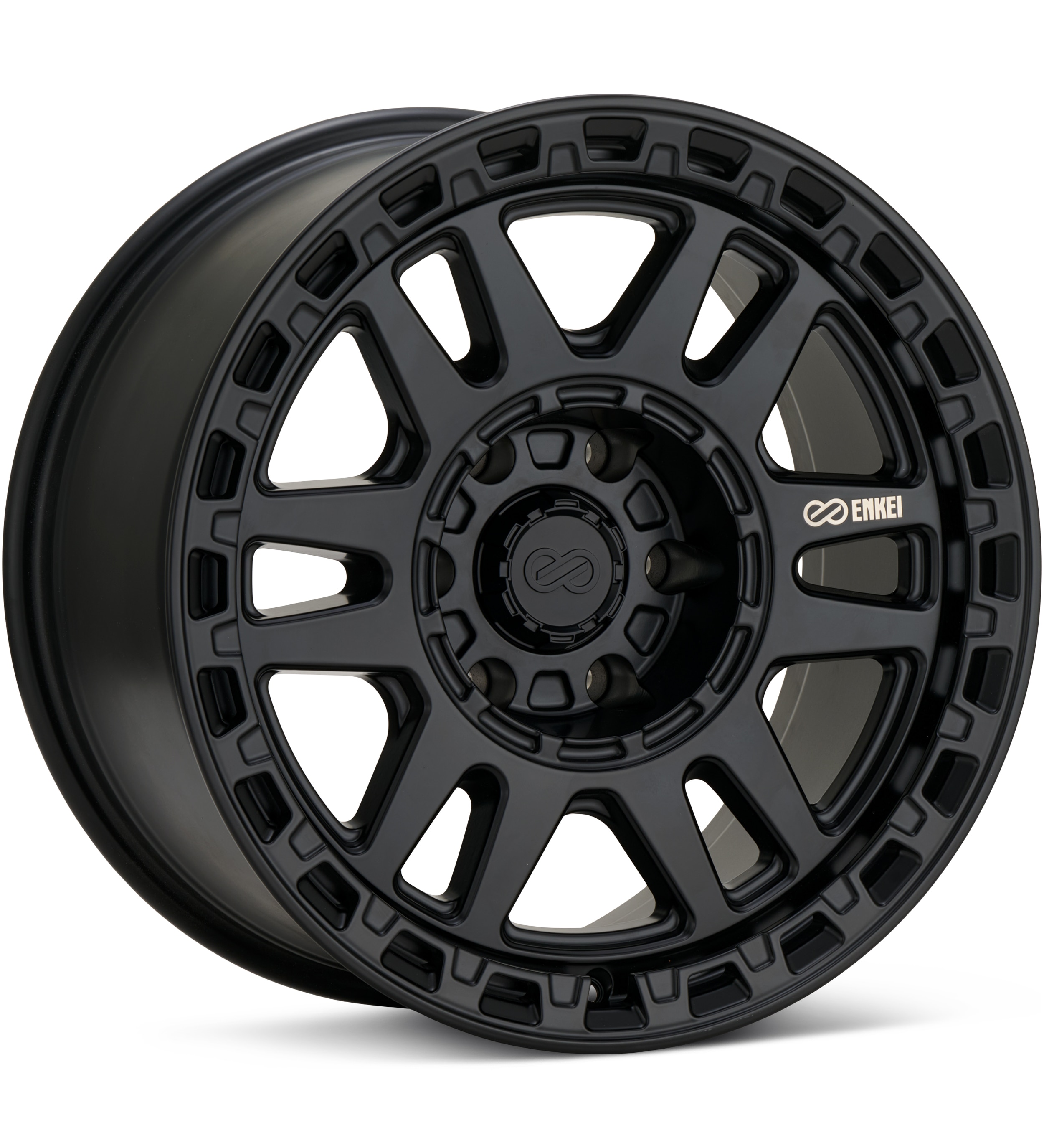 Enkei Truck, Enkei Truck Trail-Tracker Black Wheels 18 In 18x9 +20 560-890-8420BK