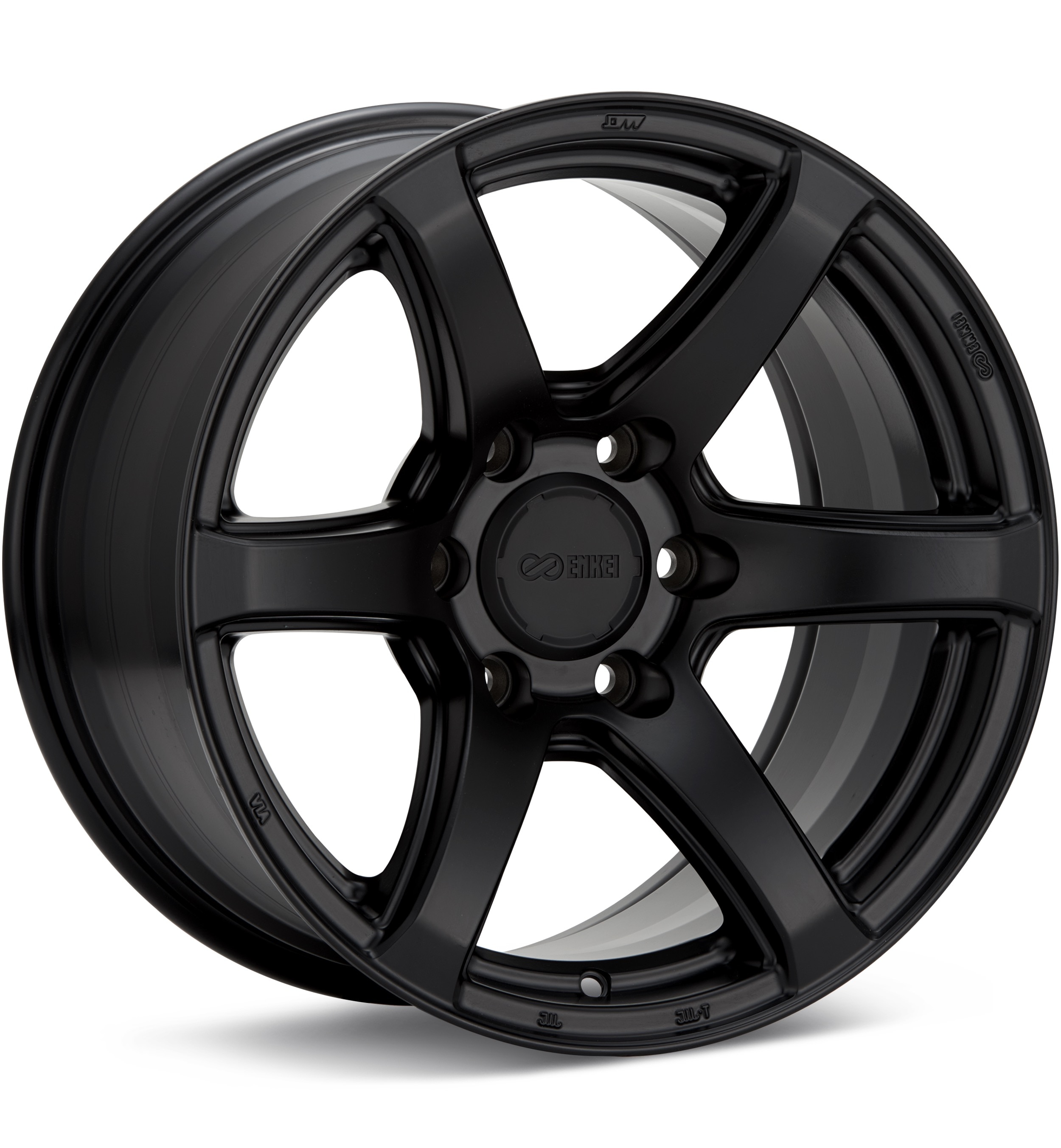 Enkei Truck Cyclone Black Wheels 16 In 16x8 00