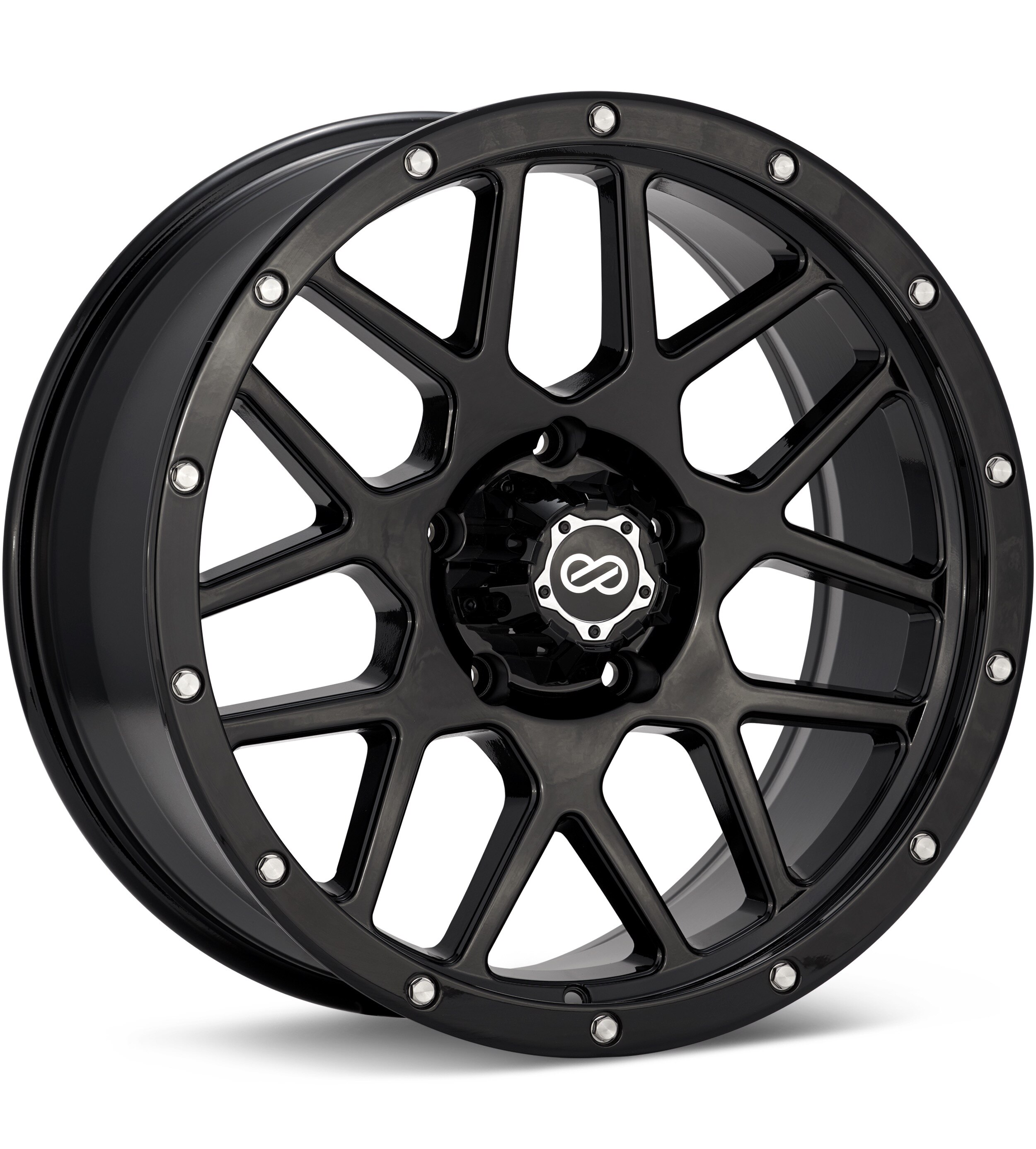 Enkei Truck Matrix Gloss Black Wheels 20 In 20x9 +15