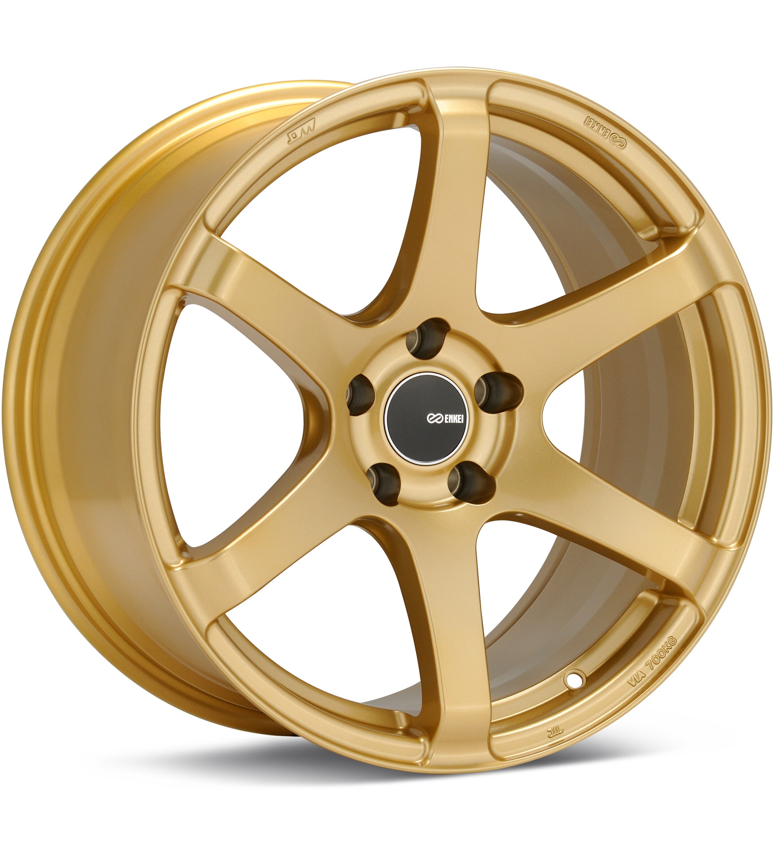 Enkei Tuning T6S Gold Wheels 18 In 18x8 45