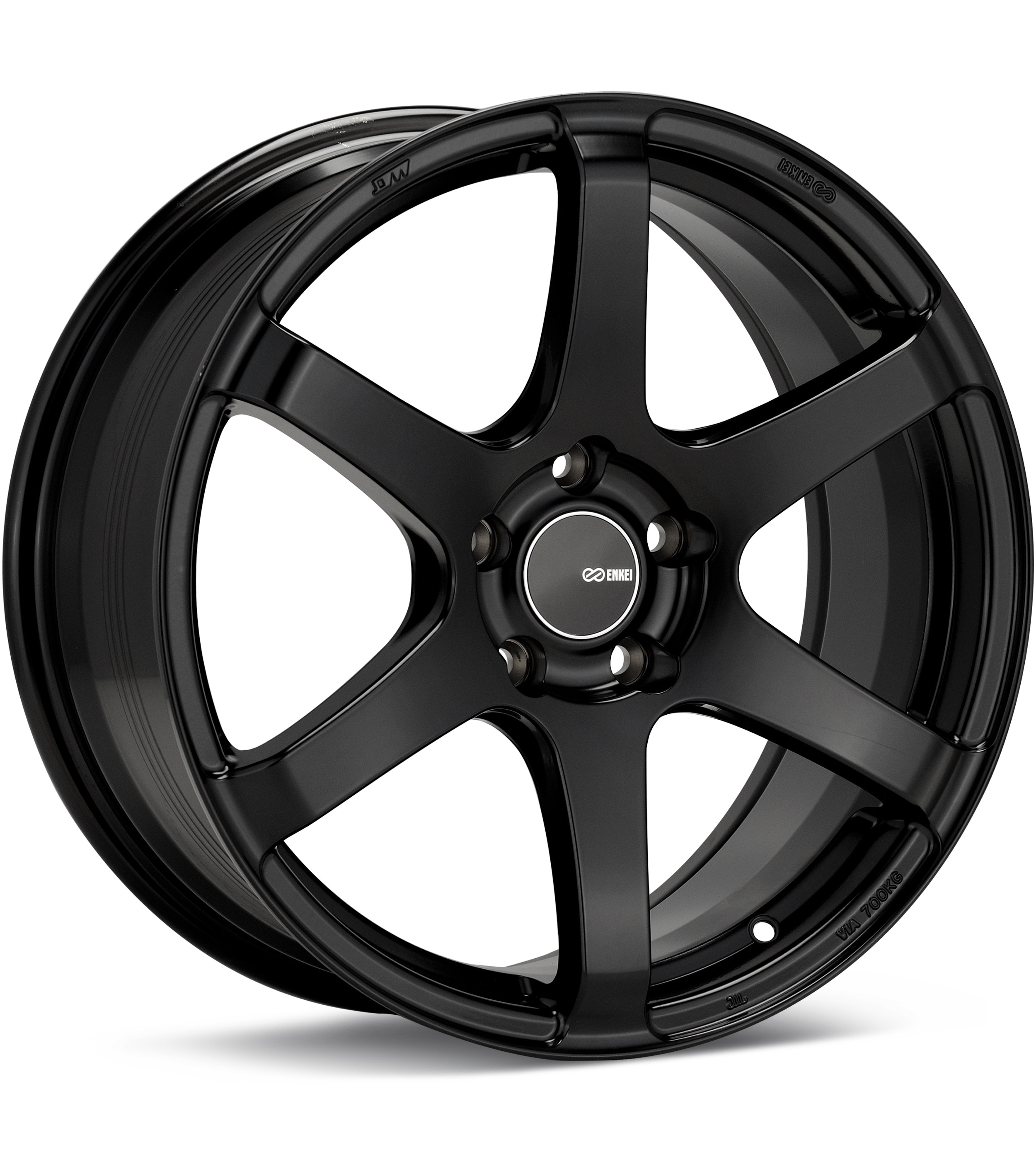 Enkei Tuning T6S Black Wheels 17 In 17x8 45