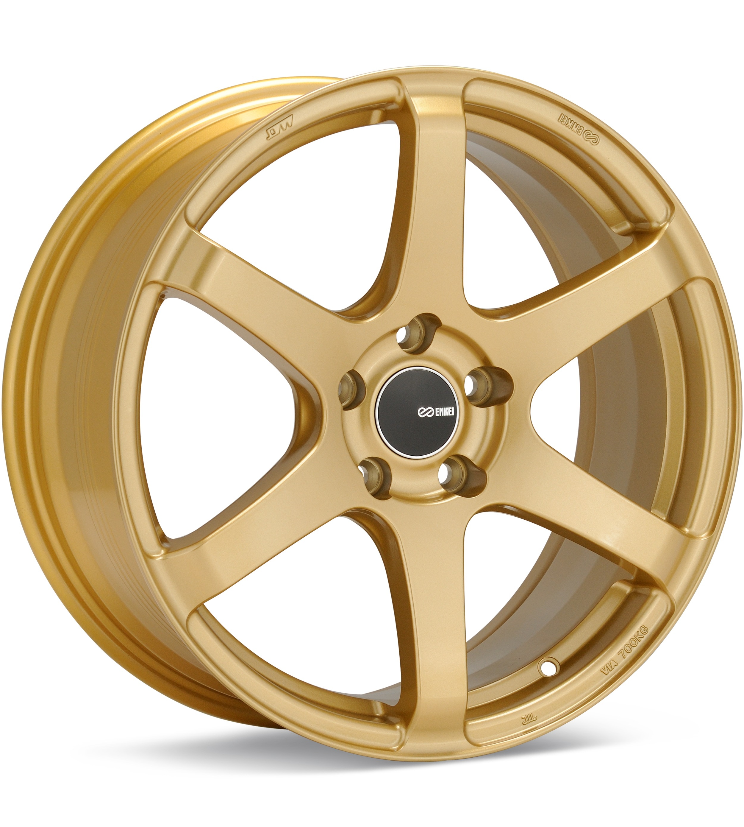 Enkei Tuning, Enkei Tuning T6S Gold Wheels 18 In 18x8 45 485-880-8045GG
