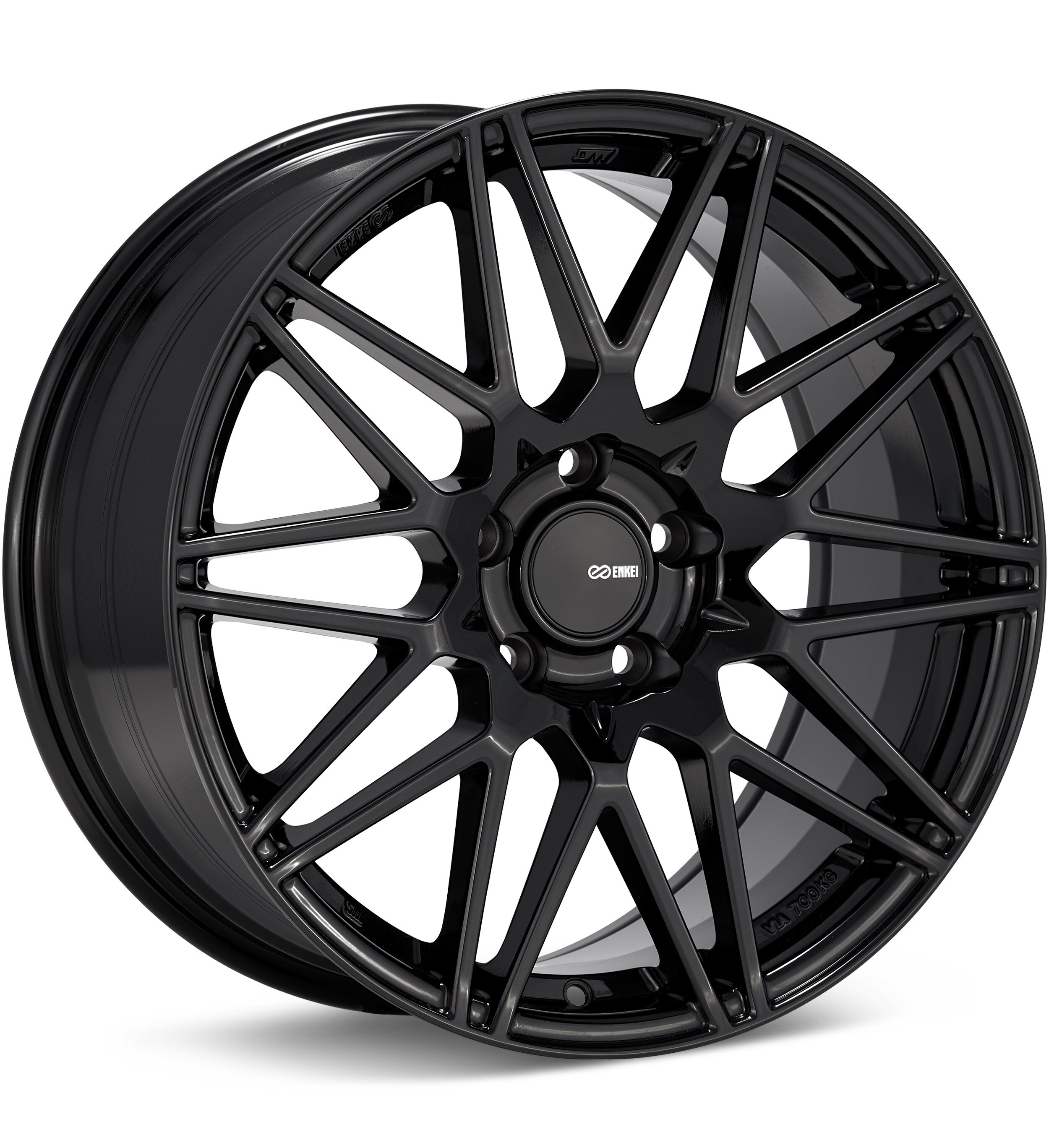 Enkei Tuning TMS Gloss Black Wheels 17 In 17x8 45