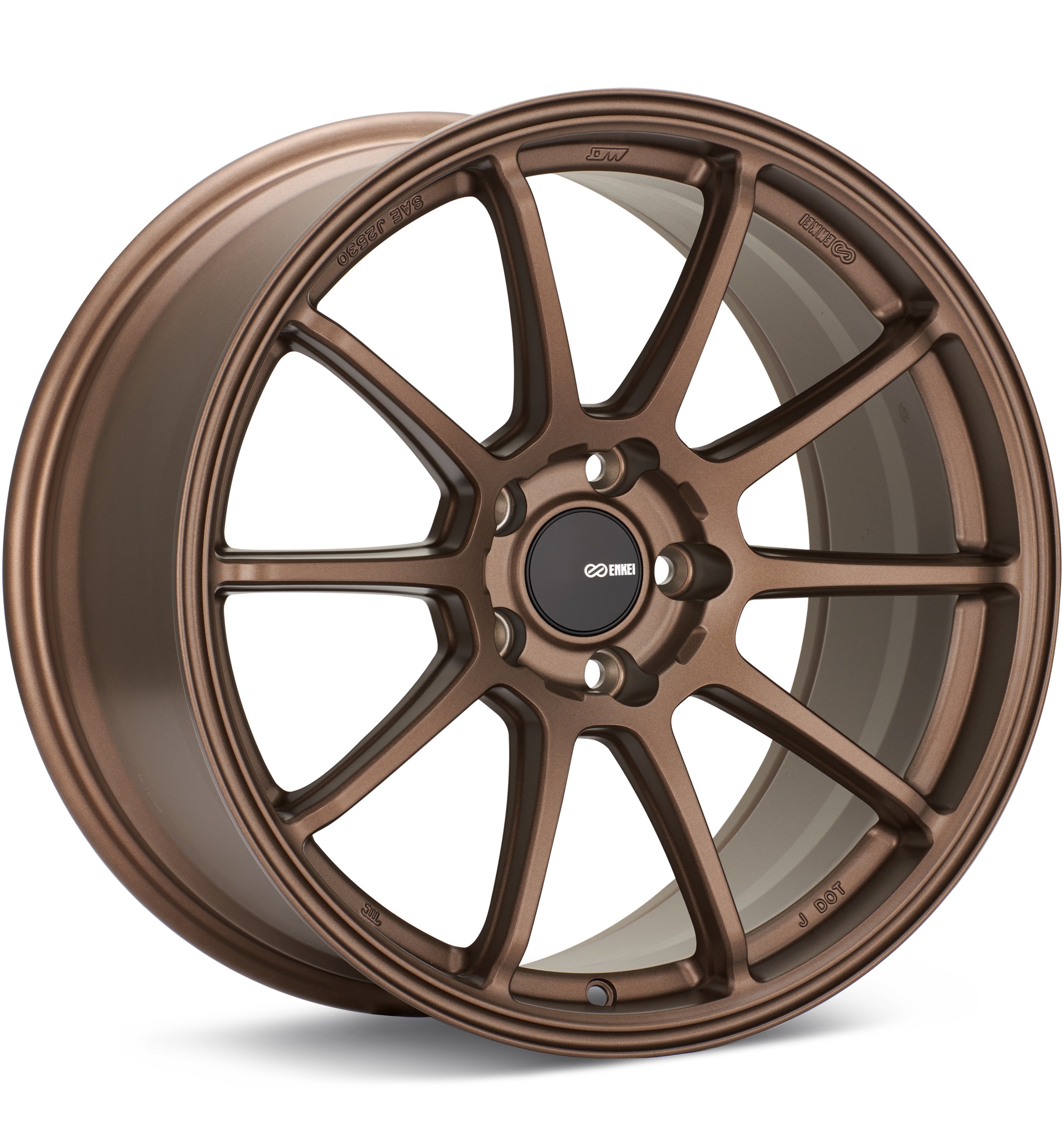 Enkei Tuning Triumph Matte Bronze Wheels 17 In 17x8 +45