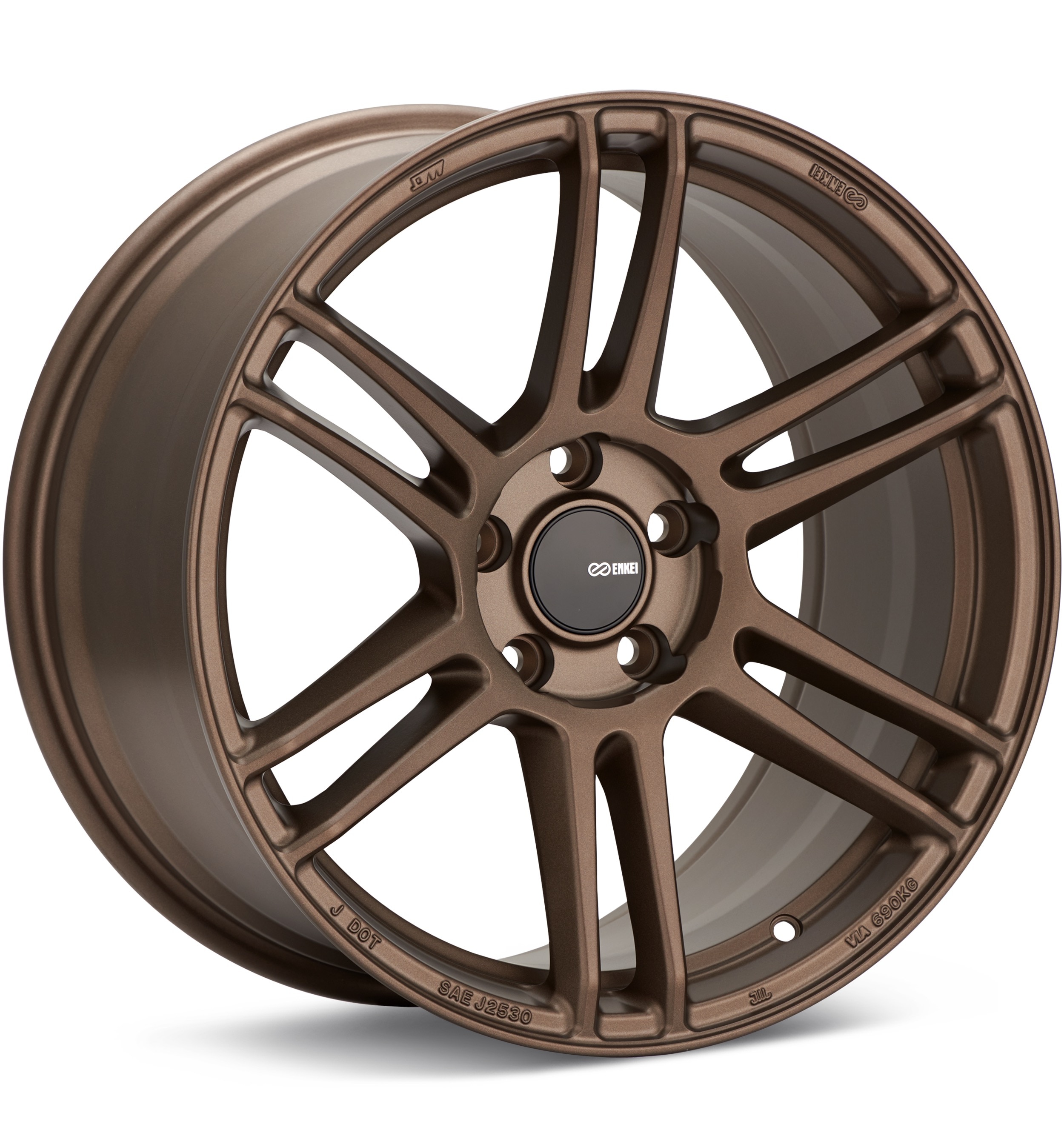 Enkei Tuning TSR-6 Matte Bronze Wheels 18 In 18x8 +45