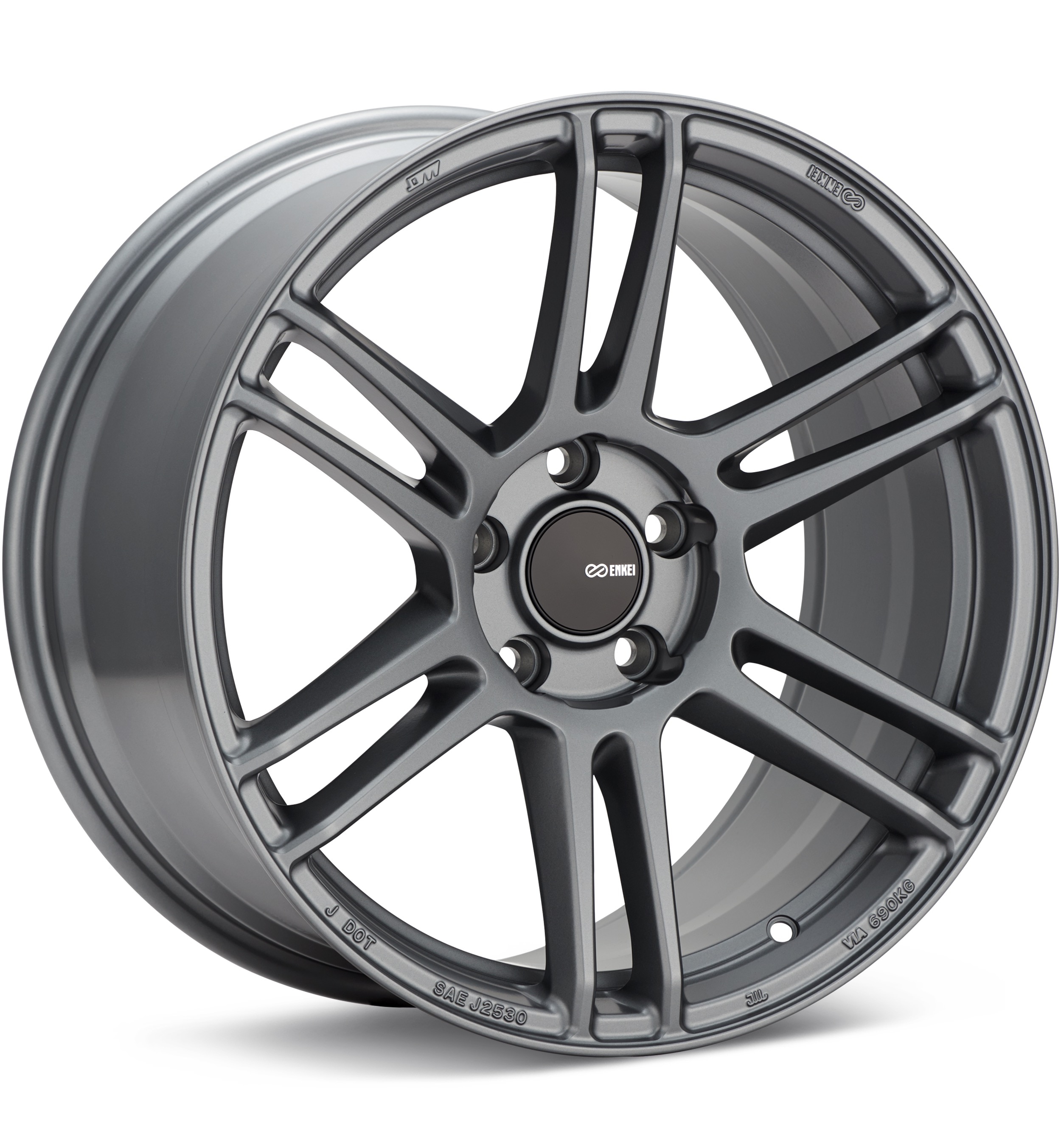 Enkei Tuning TSR-6 Titanium Wheels 18 In 18x9.5 +45