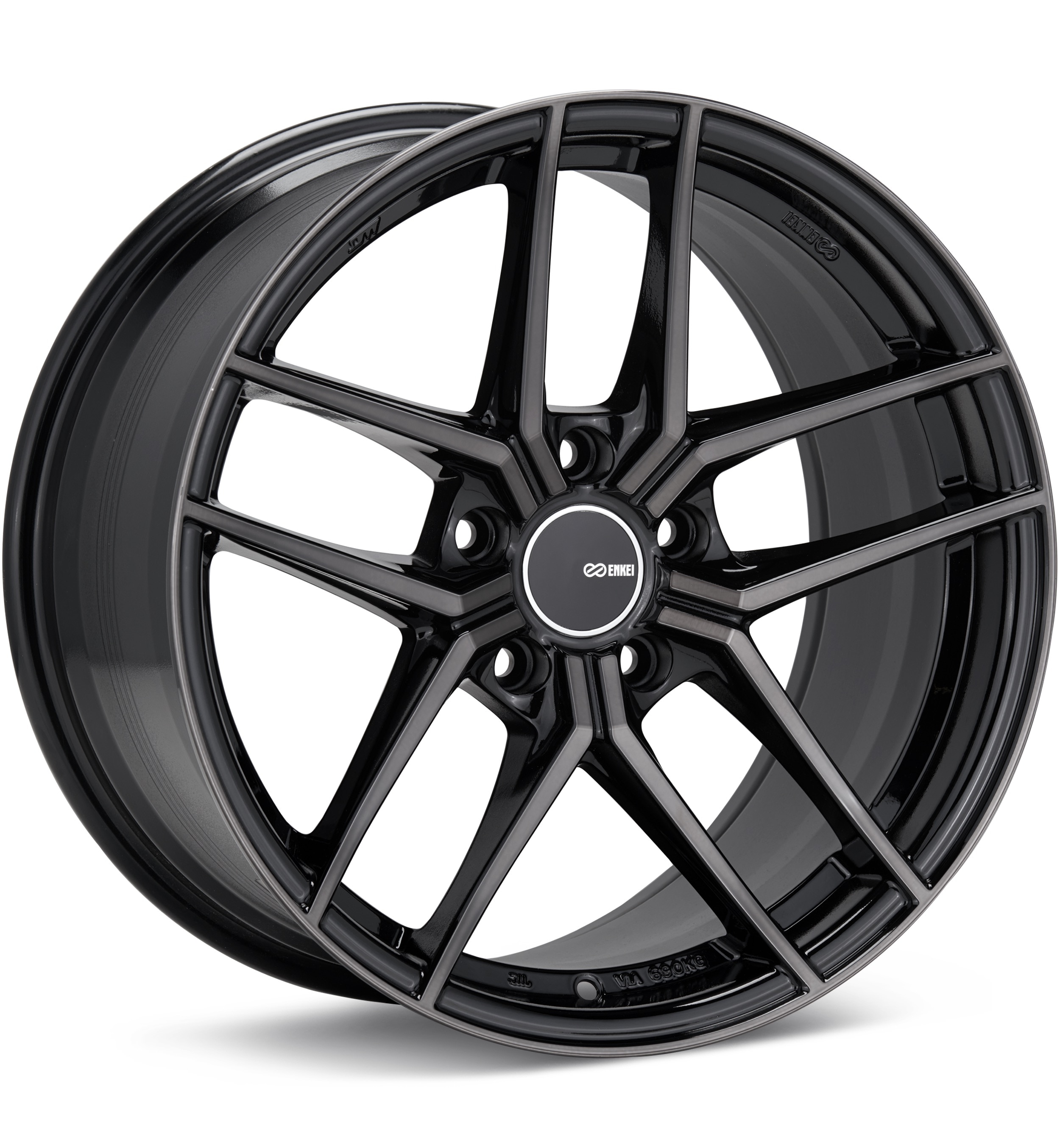 Enkei Tuning TY-5 Pearl Black Wheels 18 In 18x8 40