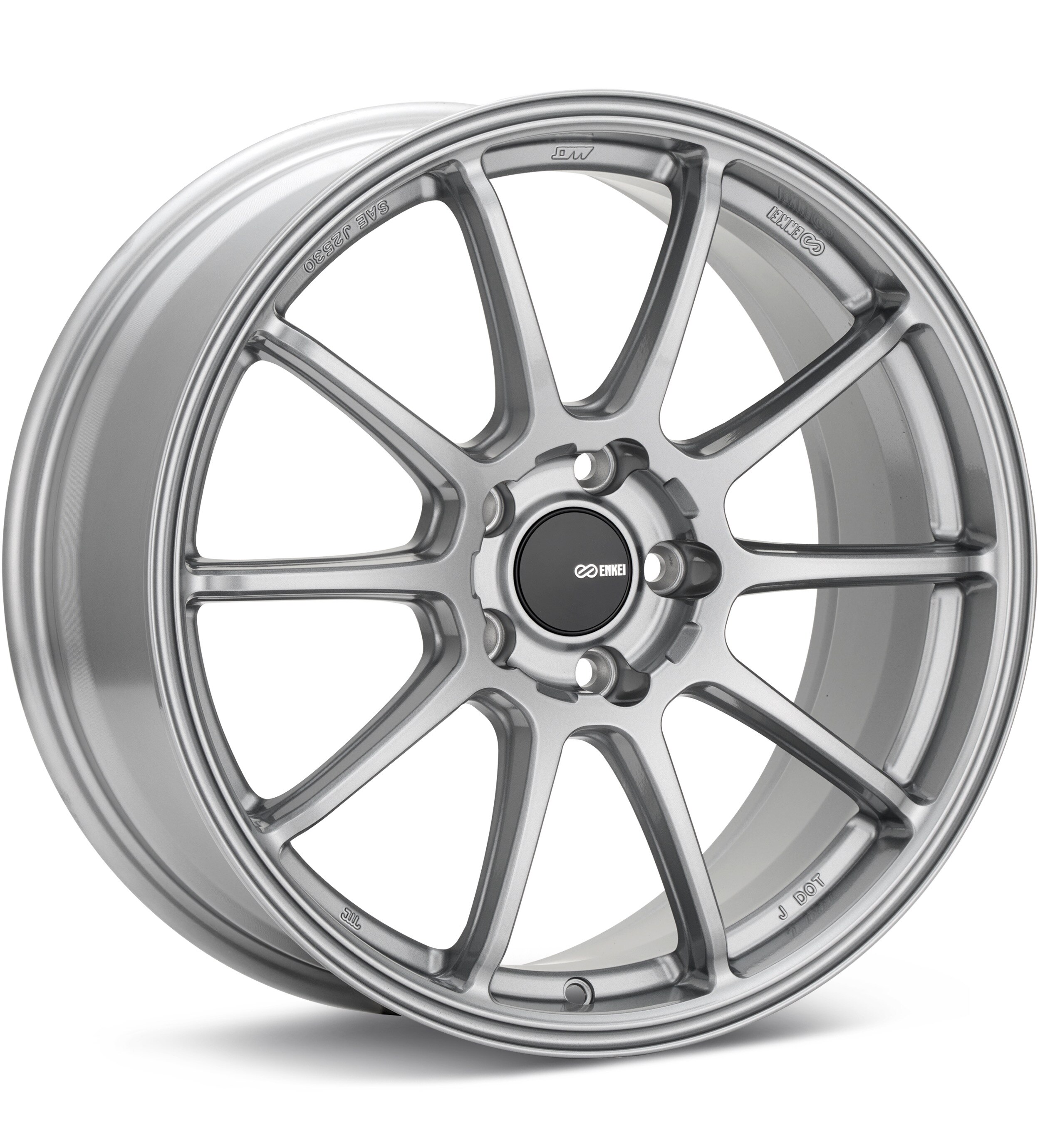 Enkei Tuning Triumph Storm Grey Wheels 18 In 18x8 +45