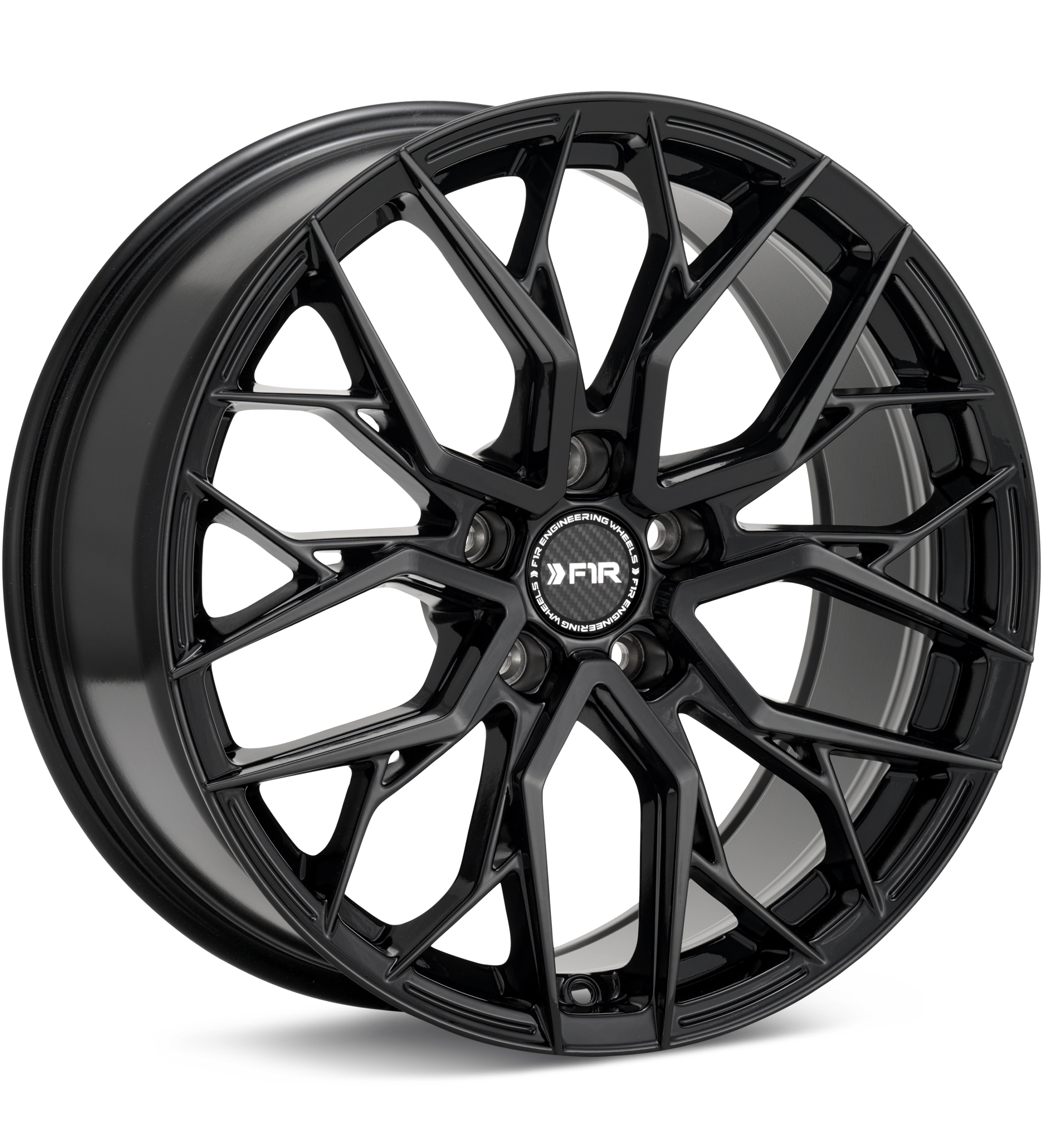 F1R Wheels FS3 Gloss Black Wheels 20 In 20x9 +35 FS320905I35BKRH