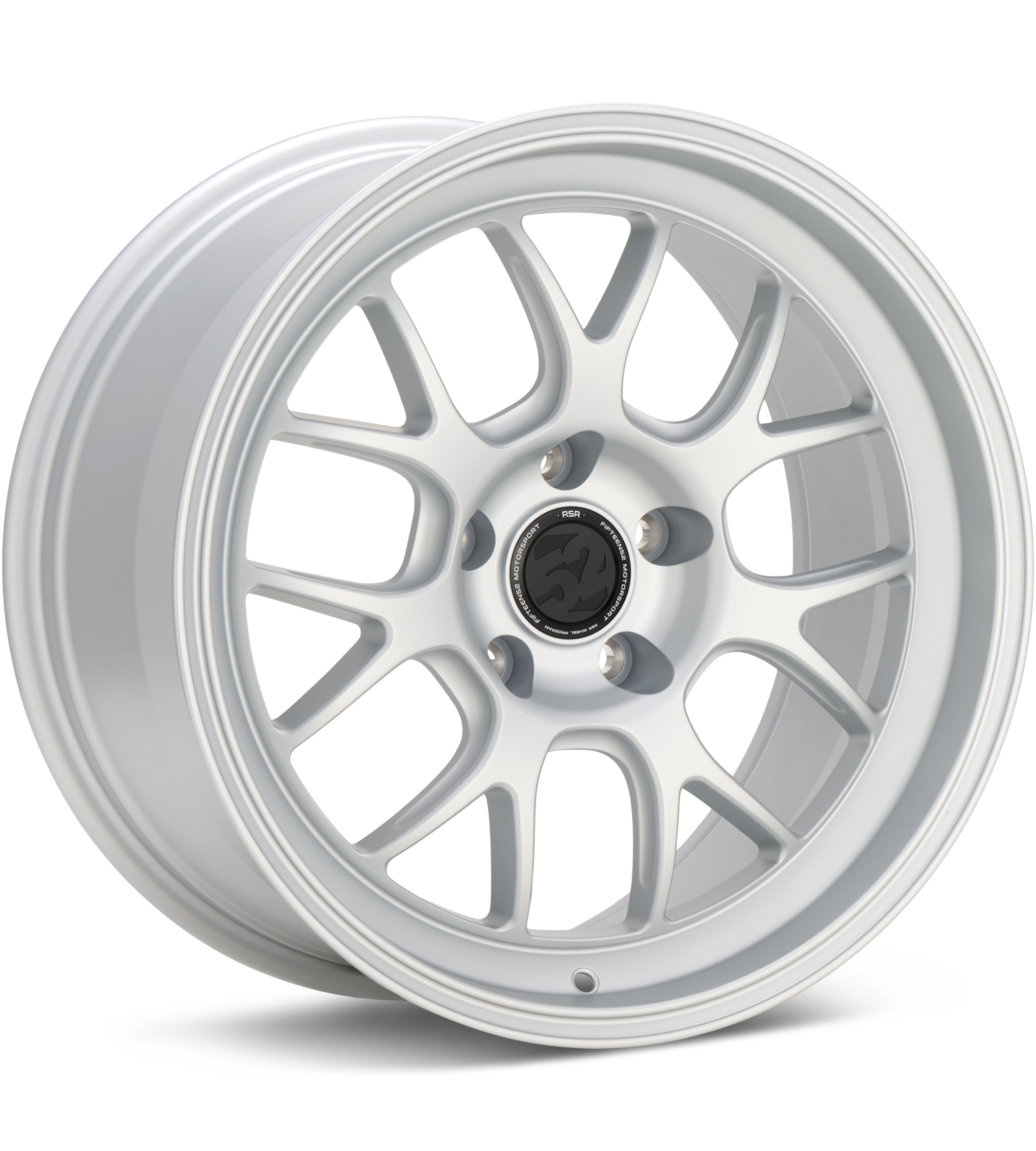 fifteen52 Vertex RSR Radiant Silver Wheels 18 In 18x10.5 +25 RSARS-80552+25