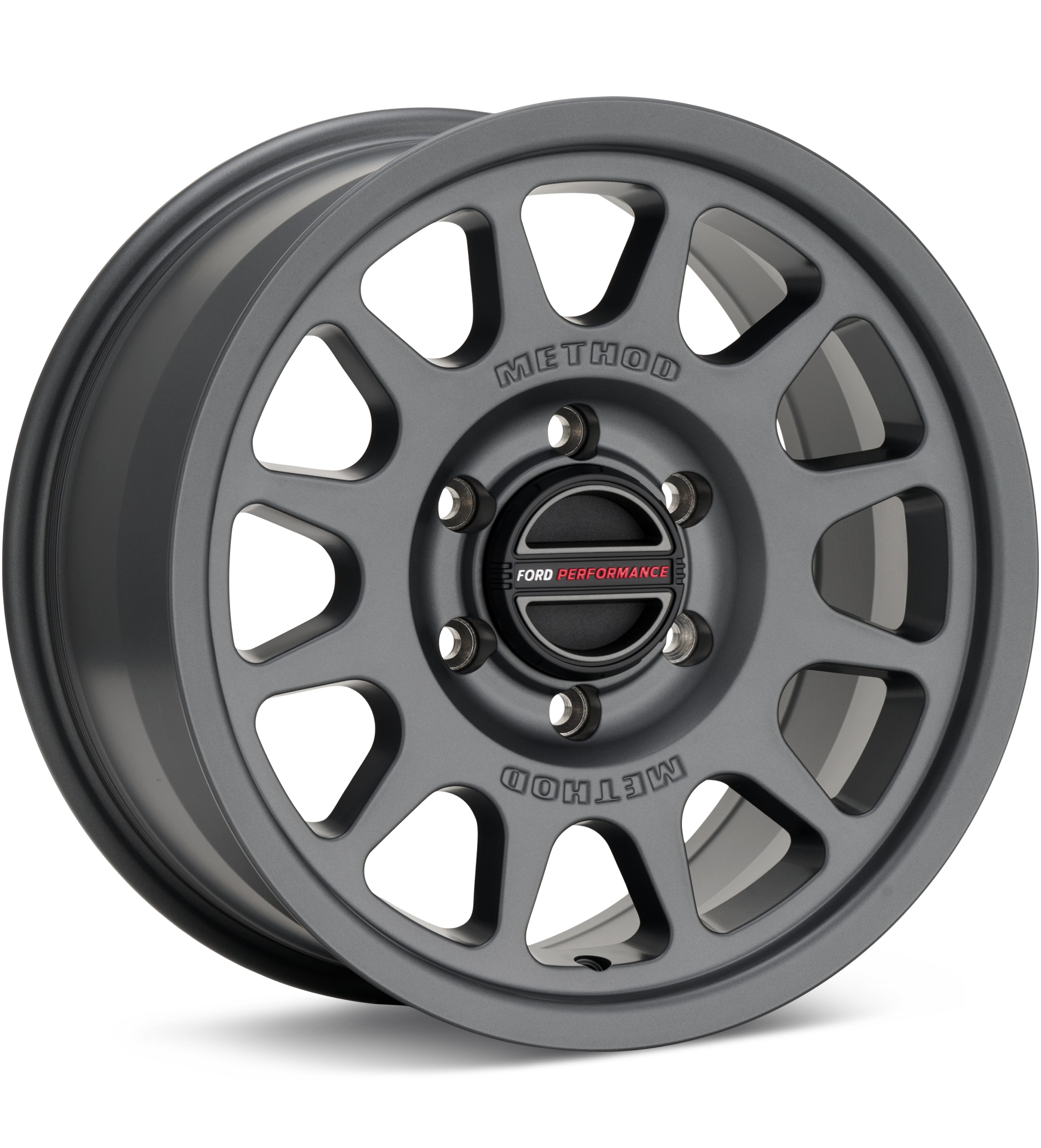 Ford Performance Bronco Method 703 Matte Titanium Wheels 17 In 17x8.5 +35 M-1007-M1785G