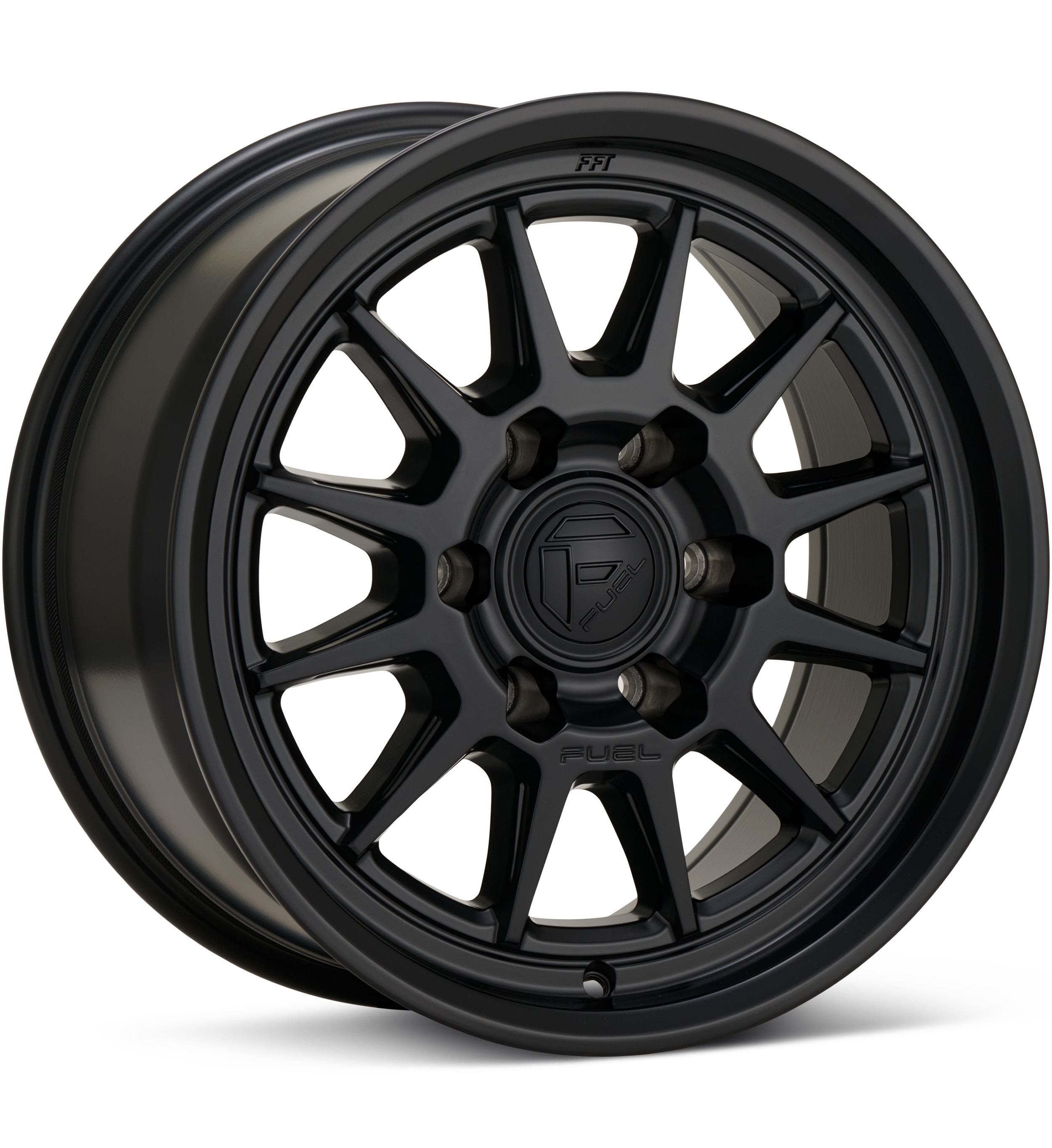 Fuel Off-Road Spur Black Wheels 17 In 17x9 -12 FC902MX17906812N