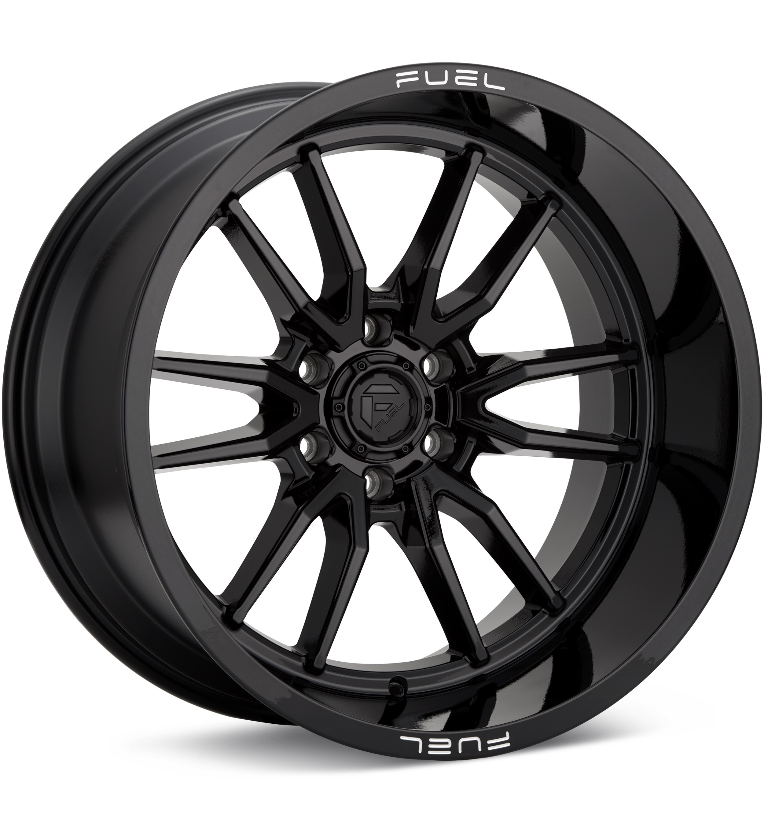 Fuel Off-Road Clash Gloss Black Wheels 18 In 18x9 +01