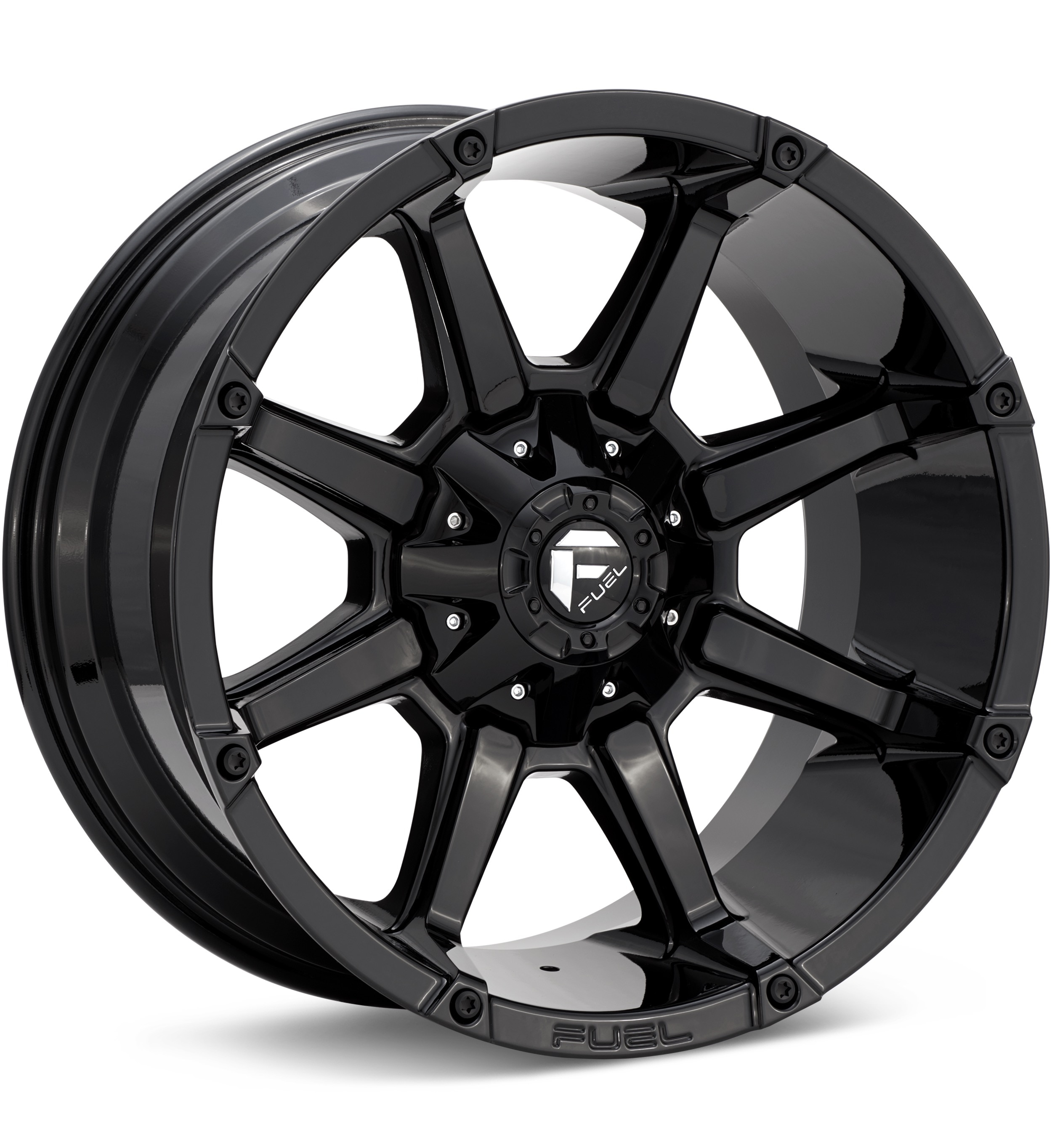 Fuel Off-Road Coupler Gloss Black Wheels 20 In 20x10 -24