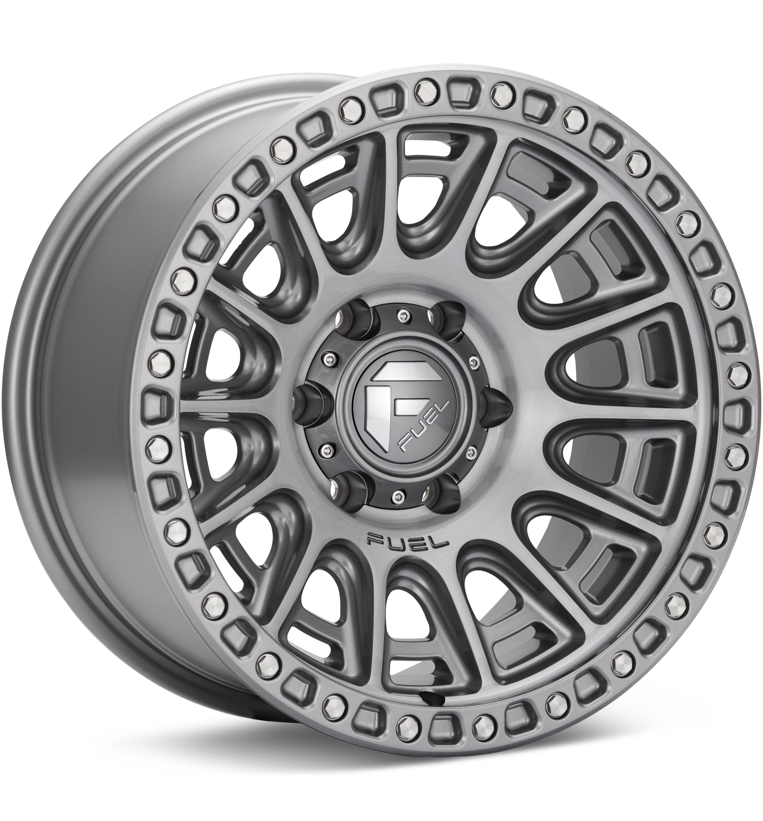 Fuel Off-Road Cycle Platinum Silver Wheels 20 In 20x9 +01 D83320908950