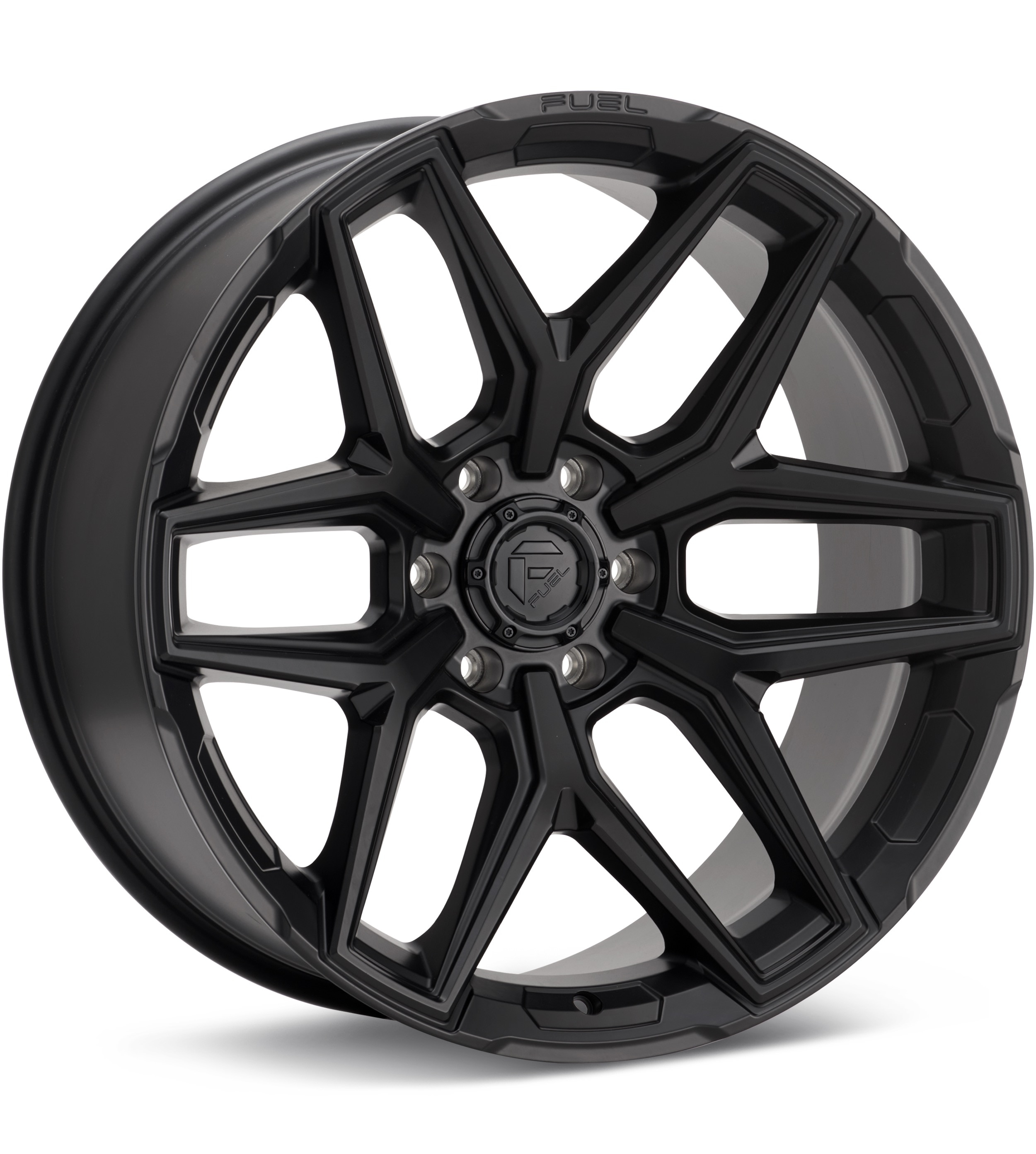 Fuel Off-Road Flux 6 Black Wheels 17 In 17x9 +01