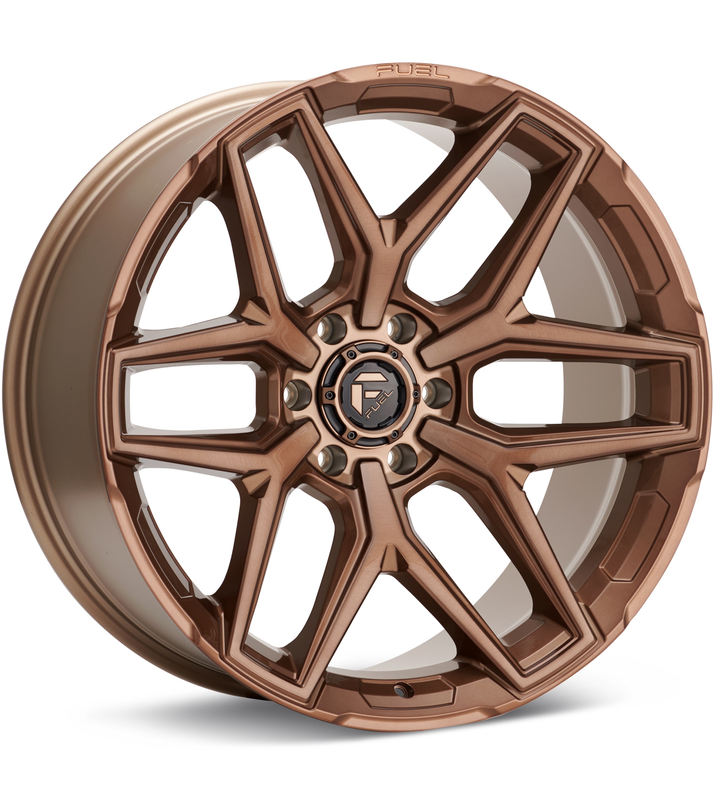 Fuel Off-Road Flux 6 Platinum Bronze Wheels 18 In 18x9 +20
