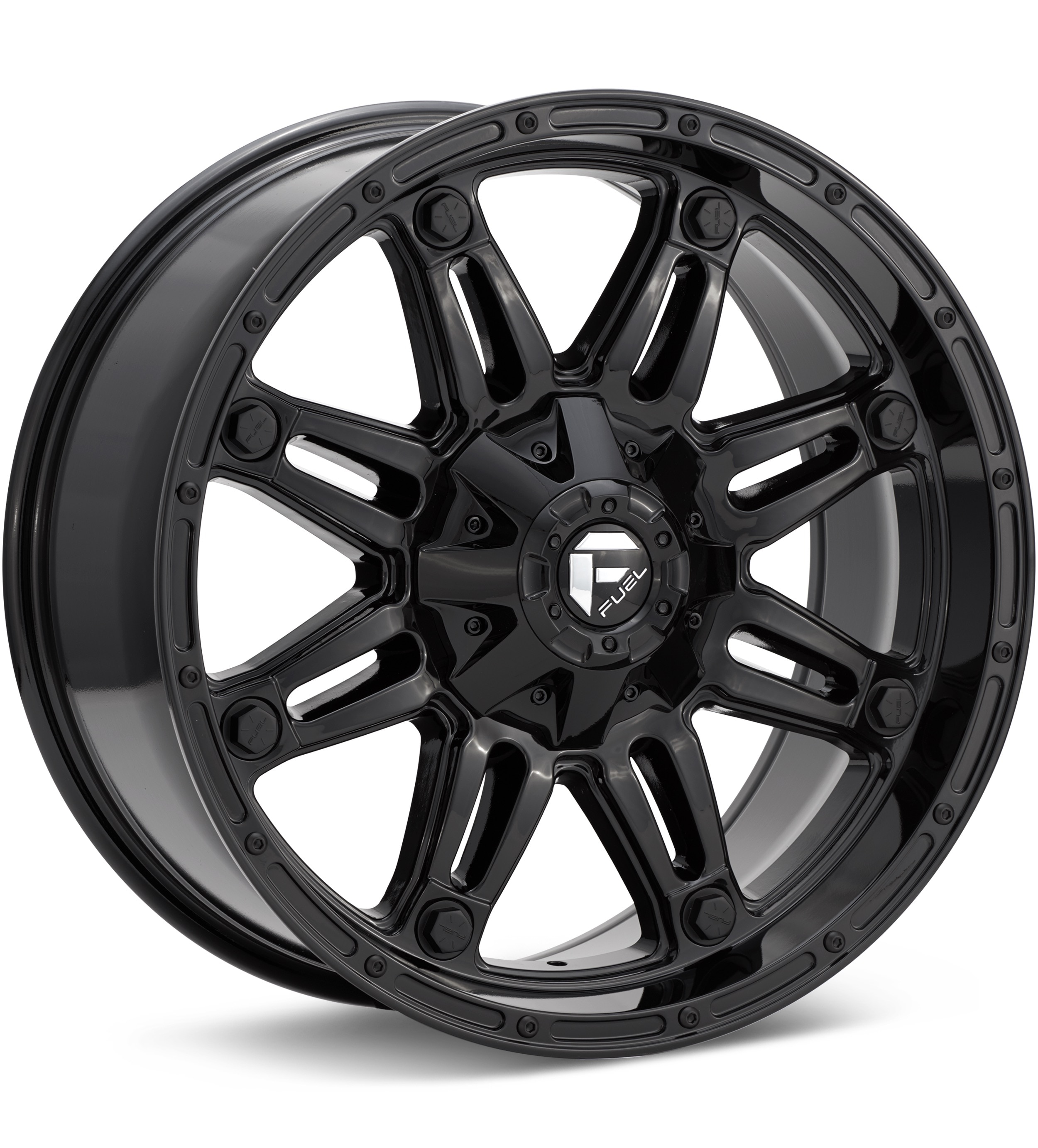 Fuel Off-Road Hostage D625 Gloss Black Wheels 17 In 17x9 -12