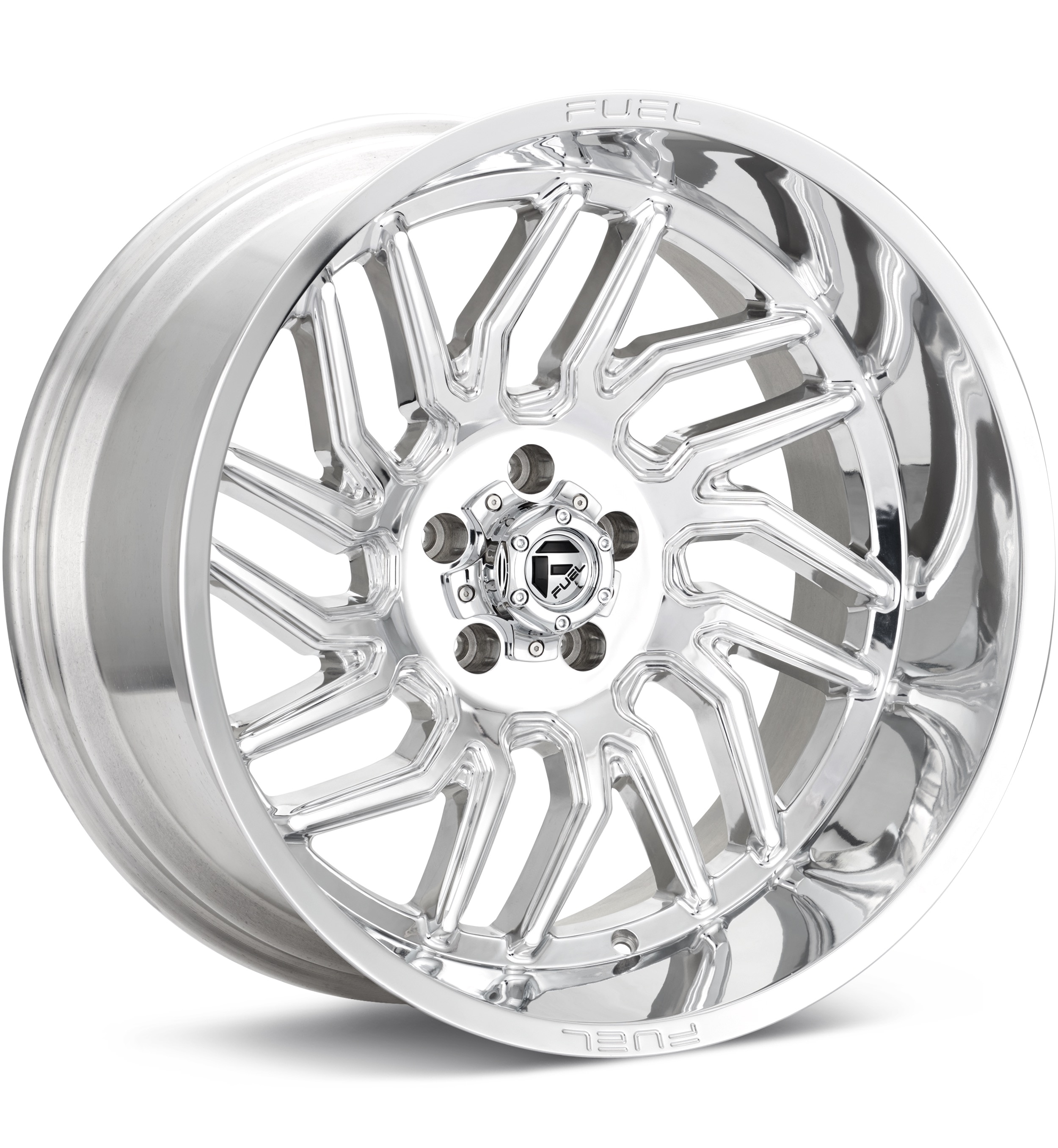 Fuel Off-Road Hurricane Polished w/Clearcoat Wheels 20 In 20x10 -18