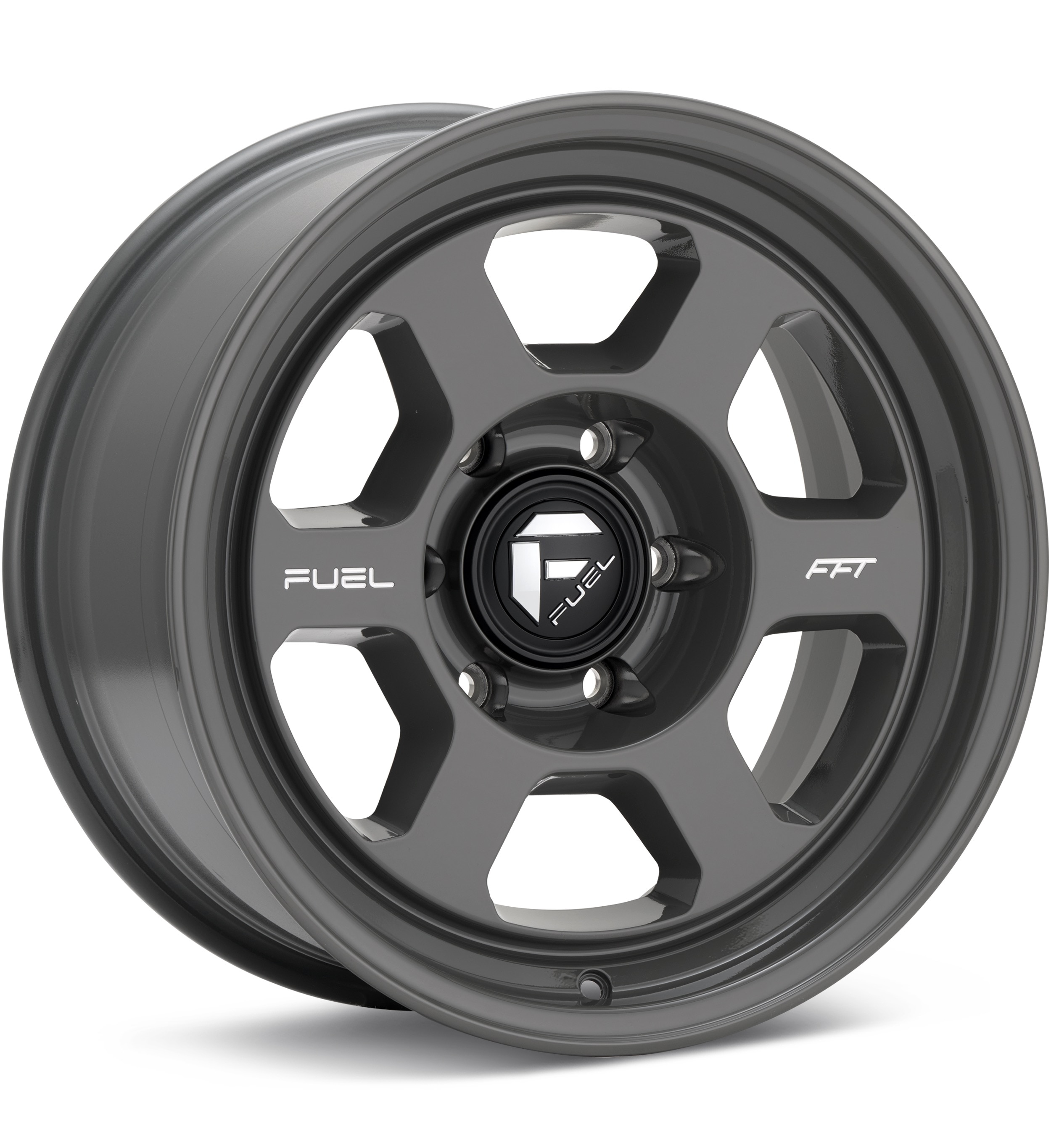 Fuel Off-Road Hype Battleship Grey Wheels 17 In 17x8.5 -10