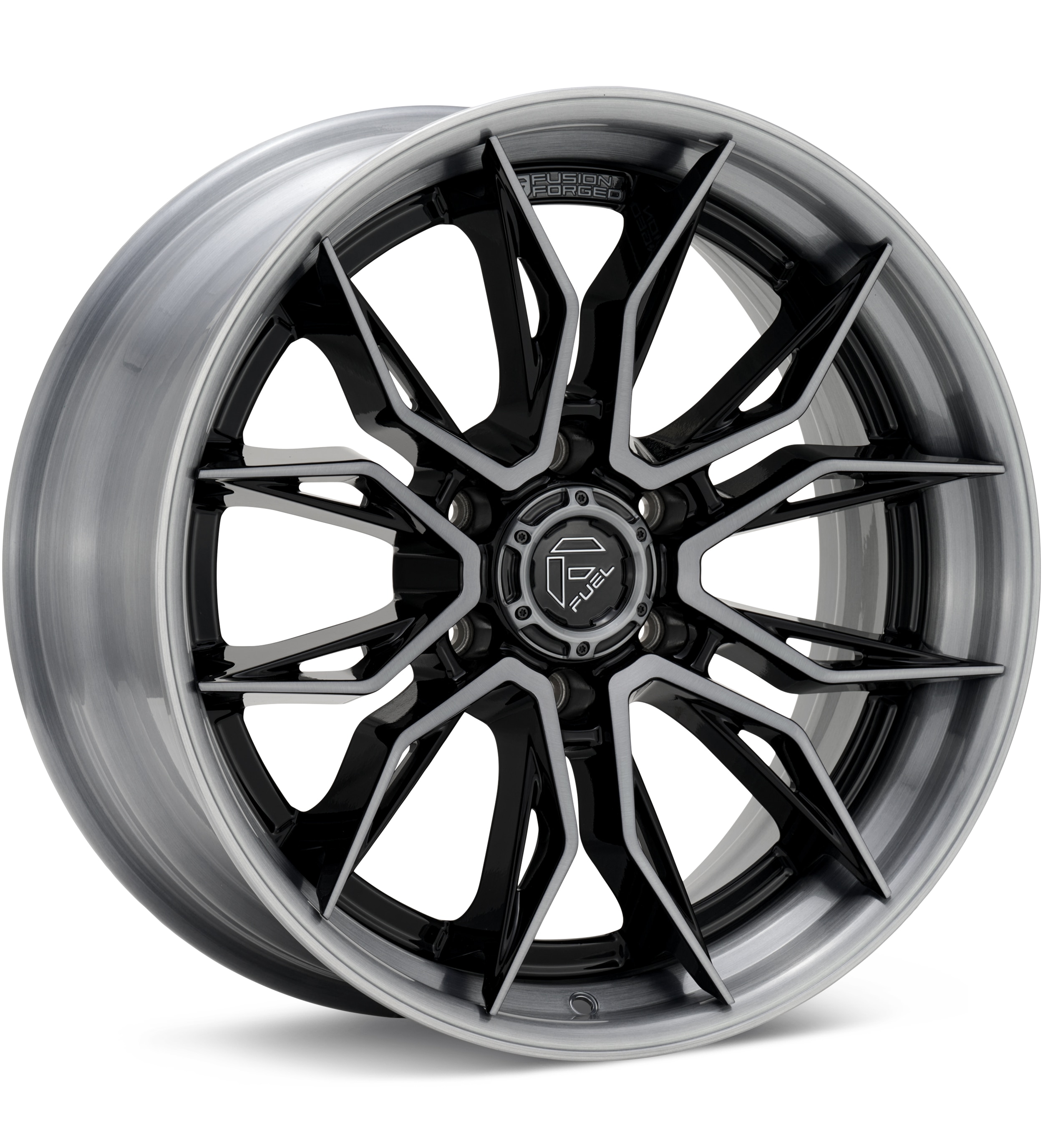 Fuel Off-Road Mutiny Gloss Black Machine w/DarkTint Wheels 20 In 20x9 +20 FC404BT20906320