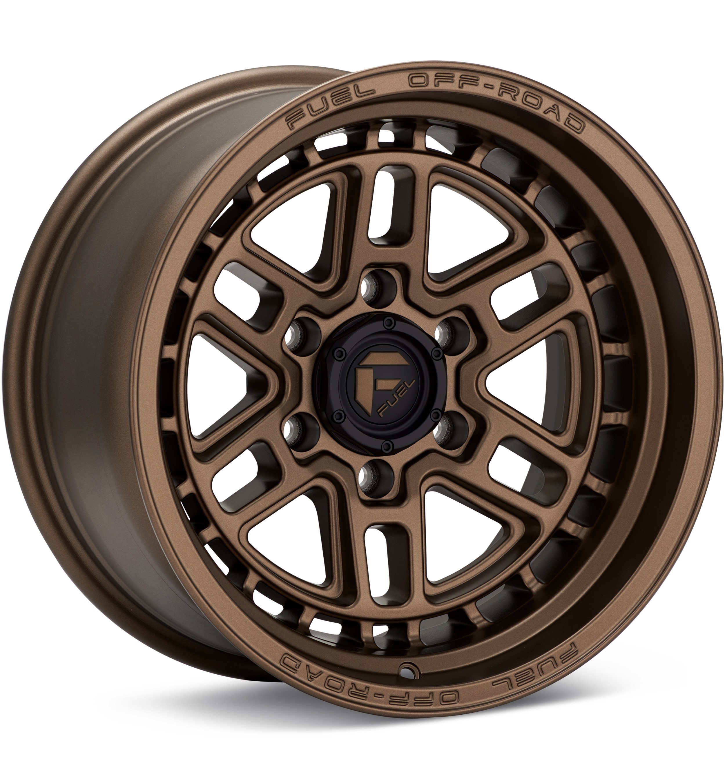 Fuel Off-Road Nitro 6 Matte Bronze Wheels 17 In 17x9 +01