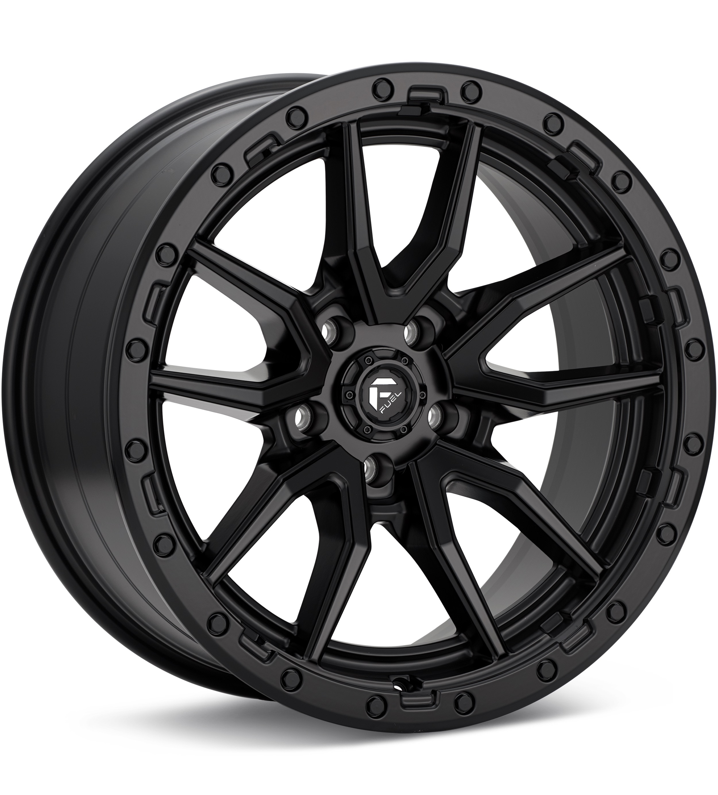 Fuel Off-Road Rebel 5 Black Wheels 17 In 17x9 +01