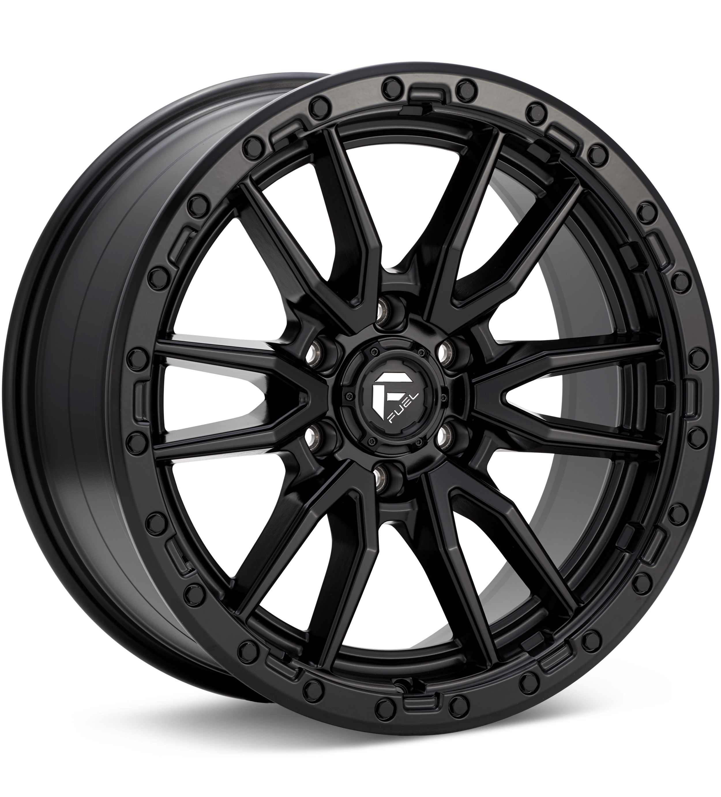 Fuel Off-Road Rebel 6 Black Wheels 17 In 17x9 -12