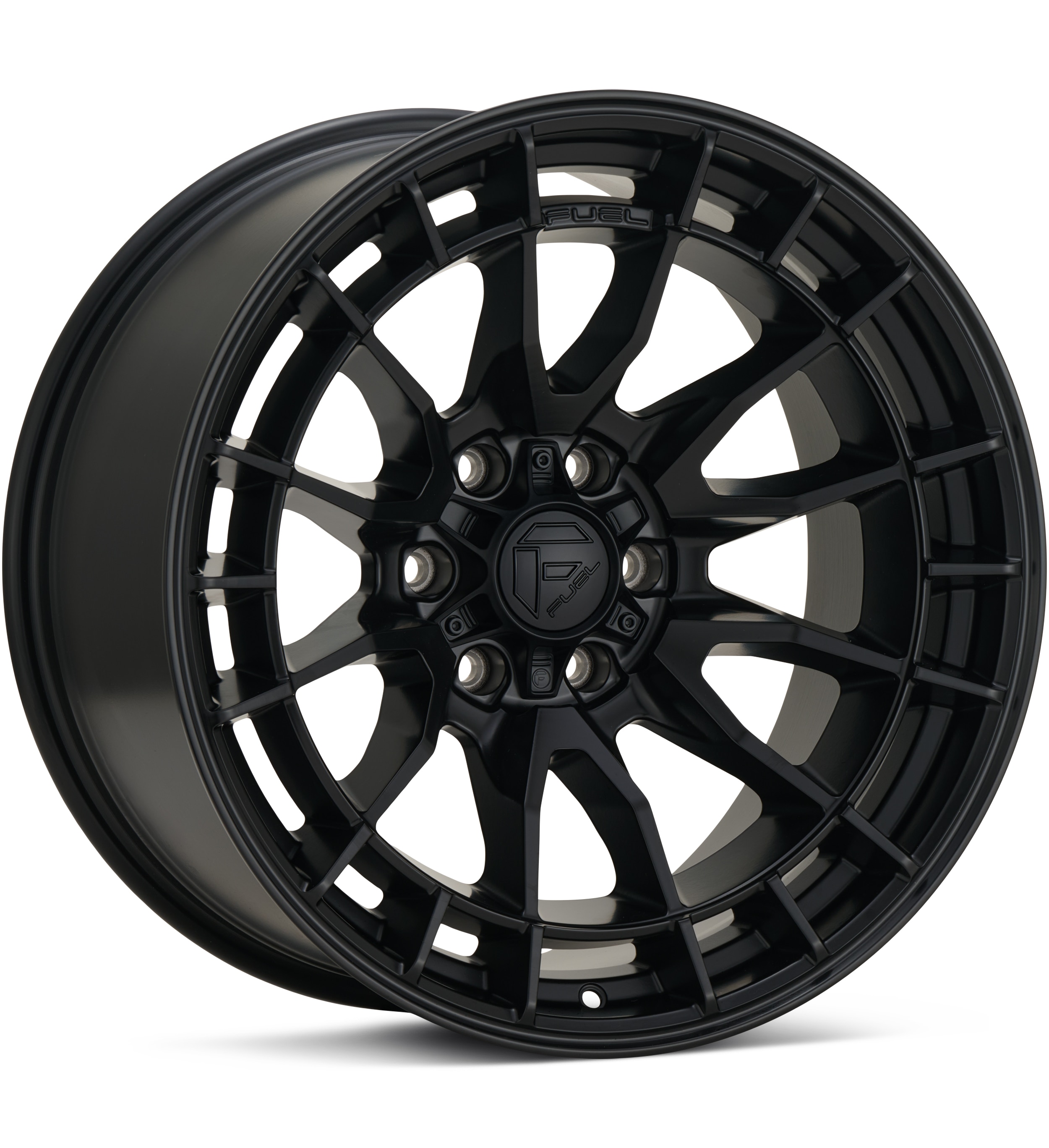 Fuel Off-Road Revolt Black Wheels 17 In 17x8.5 +25 FC888MX17856825