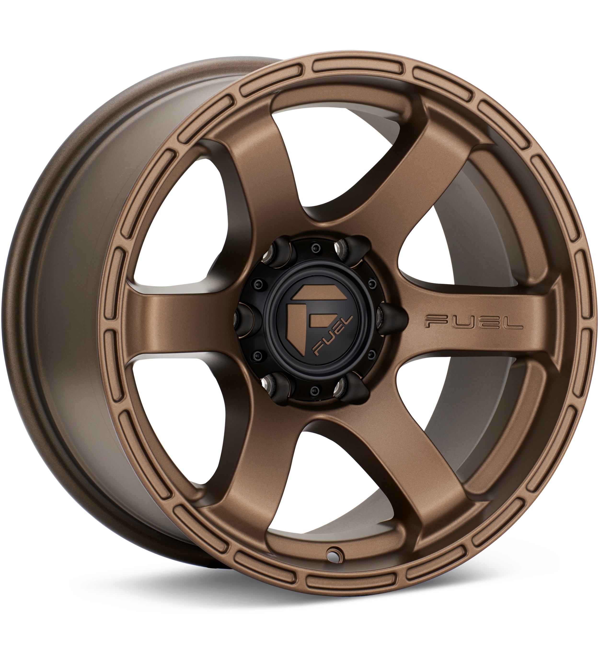 Fuel Off-road Rush Matte Bronze Wheels 18 In 18x9 +20 D76818909457