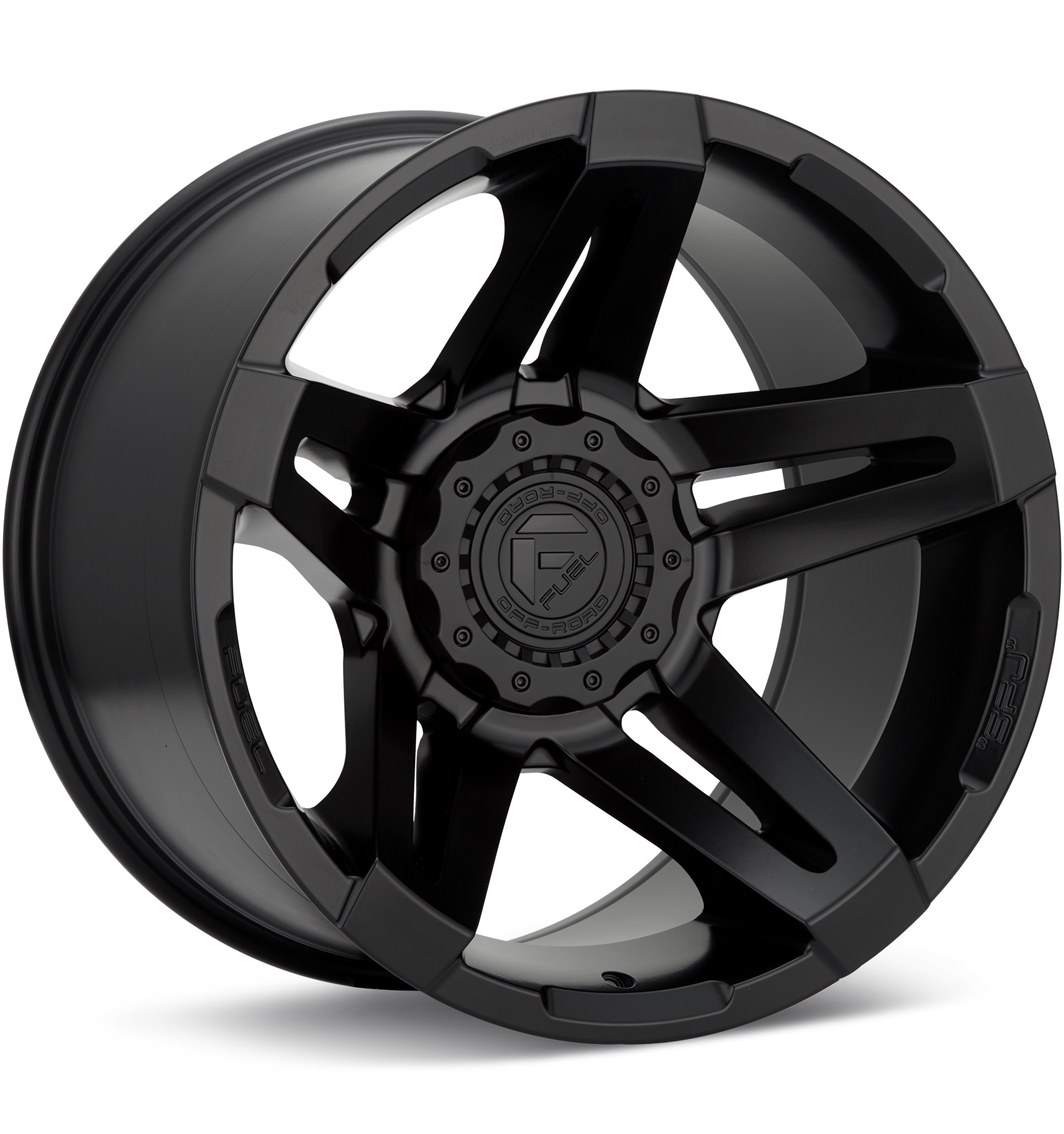Fuel Off-Road SFJ Black Wheels 20 In 20x9 +01