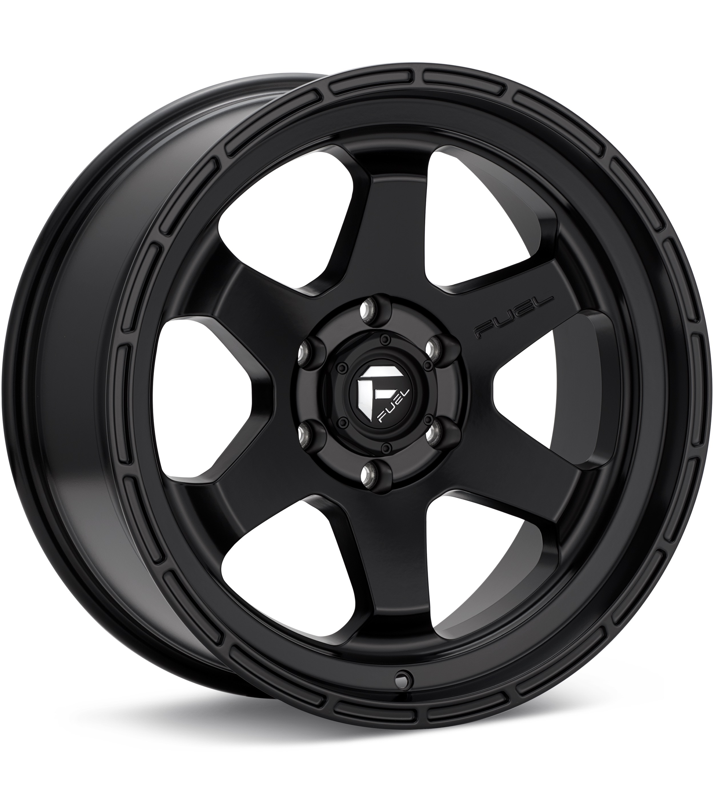 Fuel Off-Road Shok Black Wheels 17 In 17x10 -18