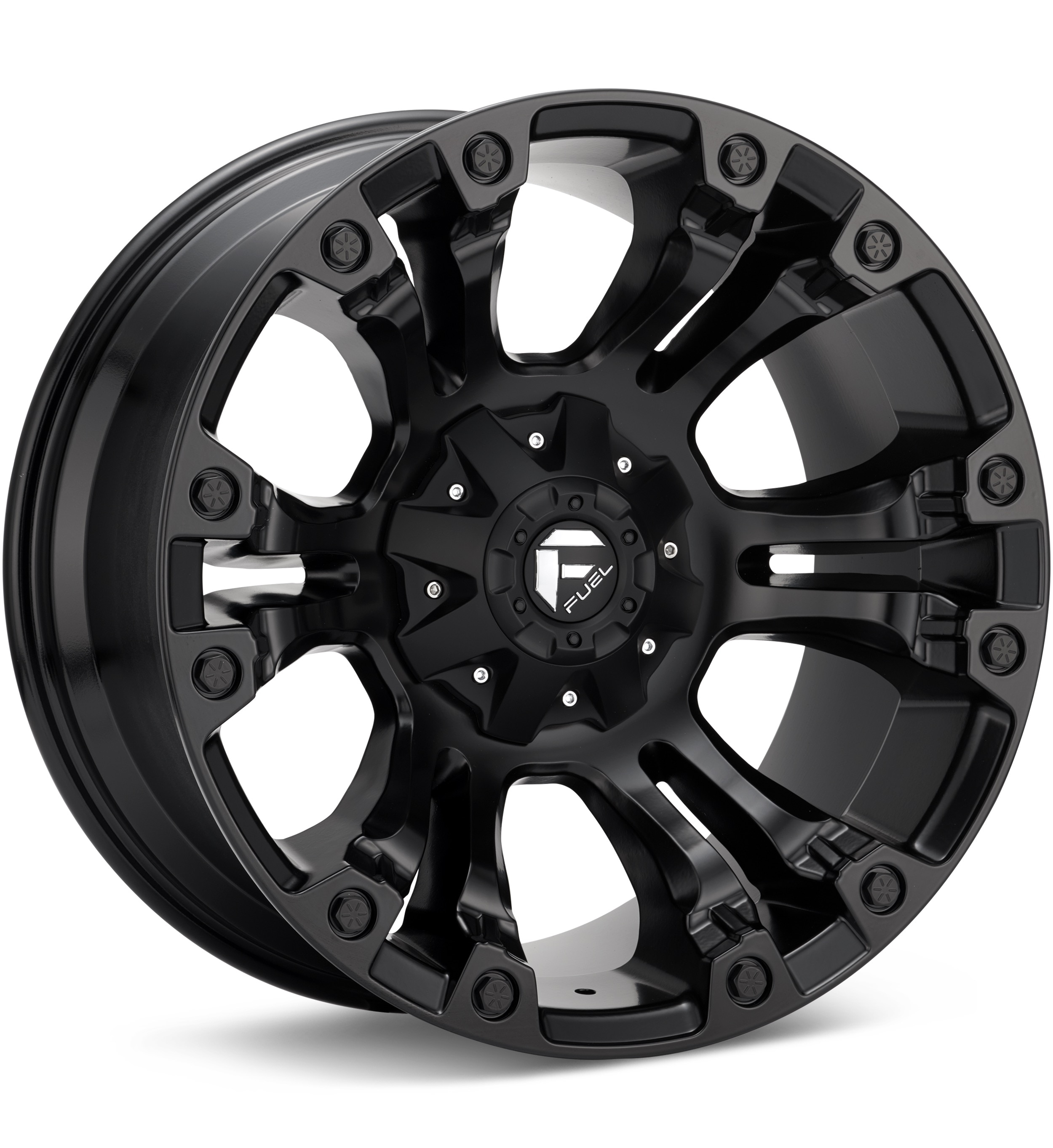 Fuel Off-Road Vapor Black Wheels 17 In 17x9 +1