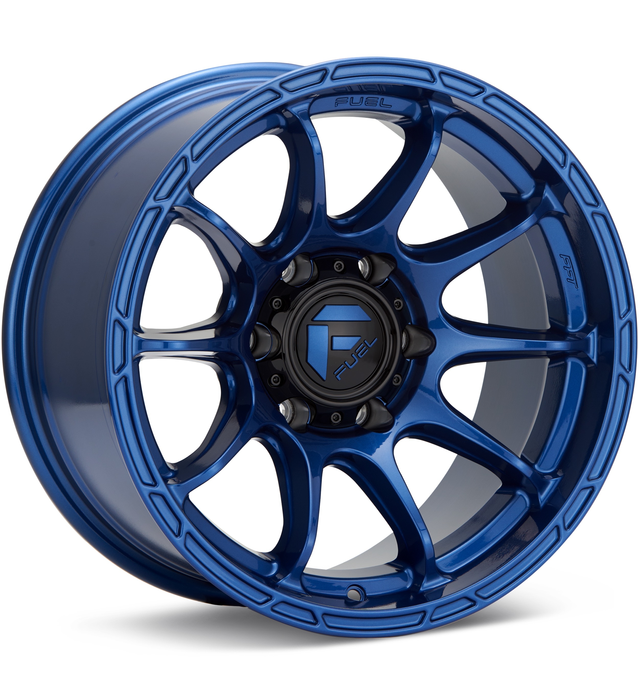 Fuel Off-Road Variant Dark Blue Wheels 20 In 20x9 +01