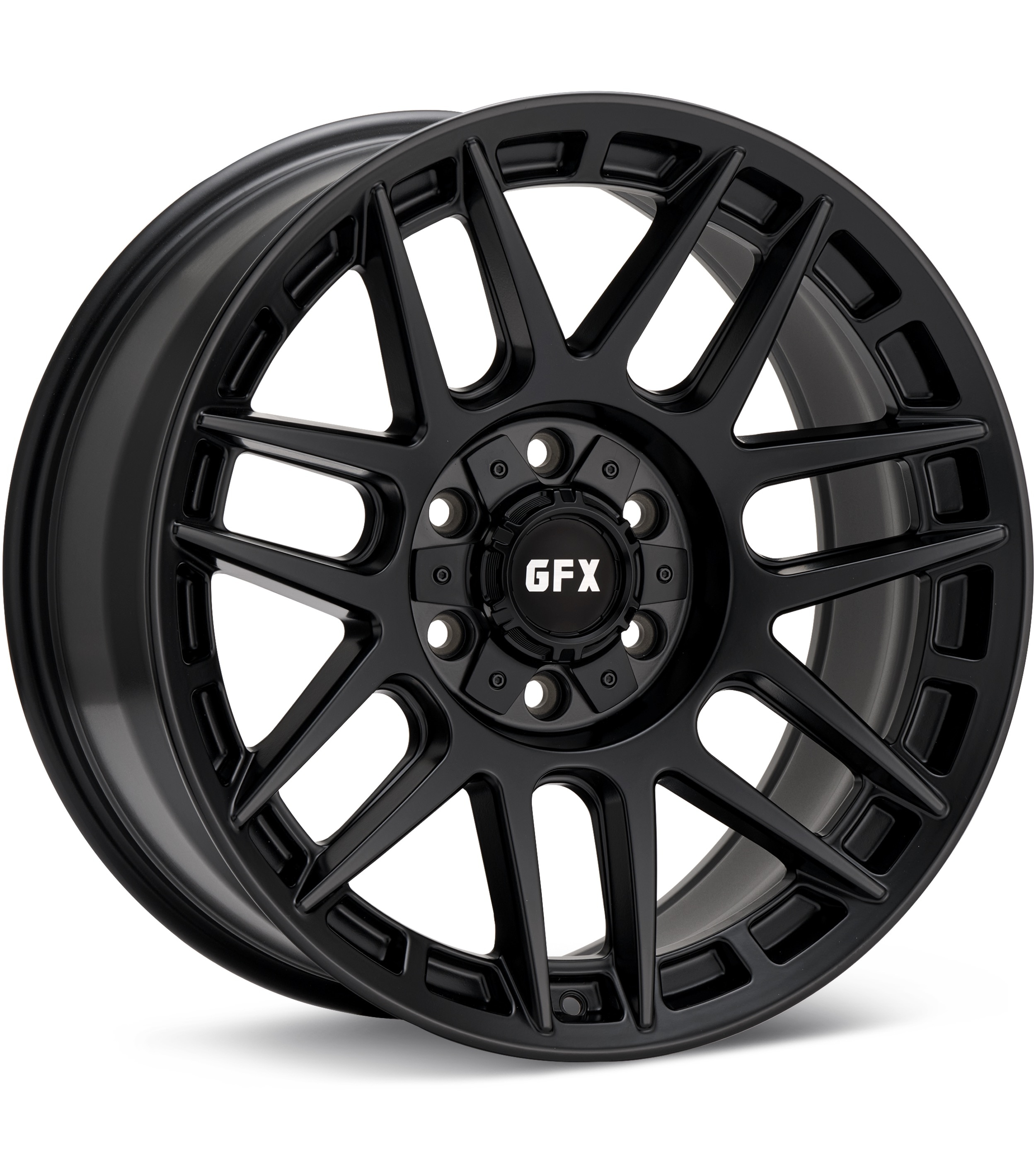 G-FX Wheels TM8 Black Wheels 17 In 17x8.5 -06