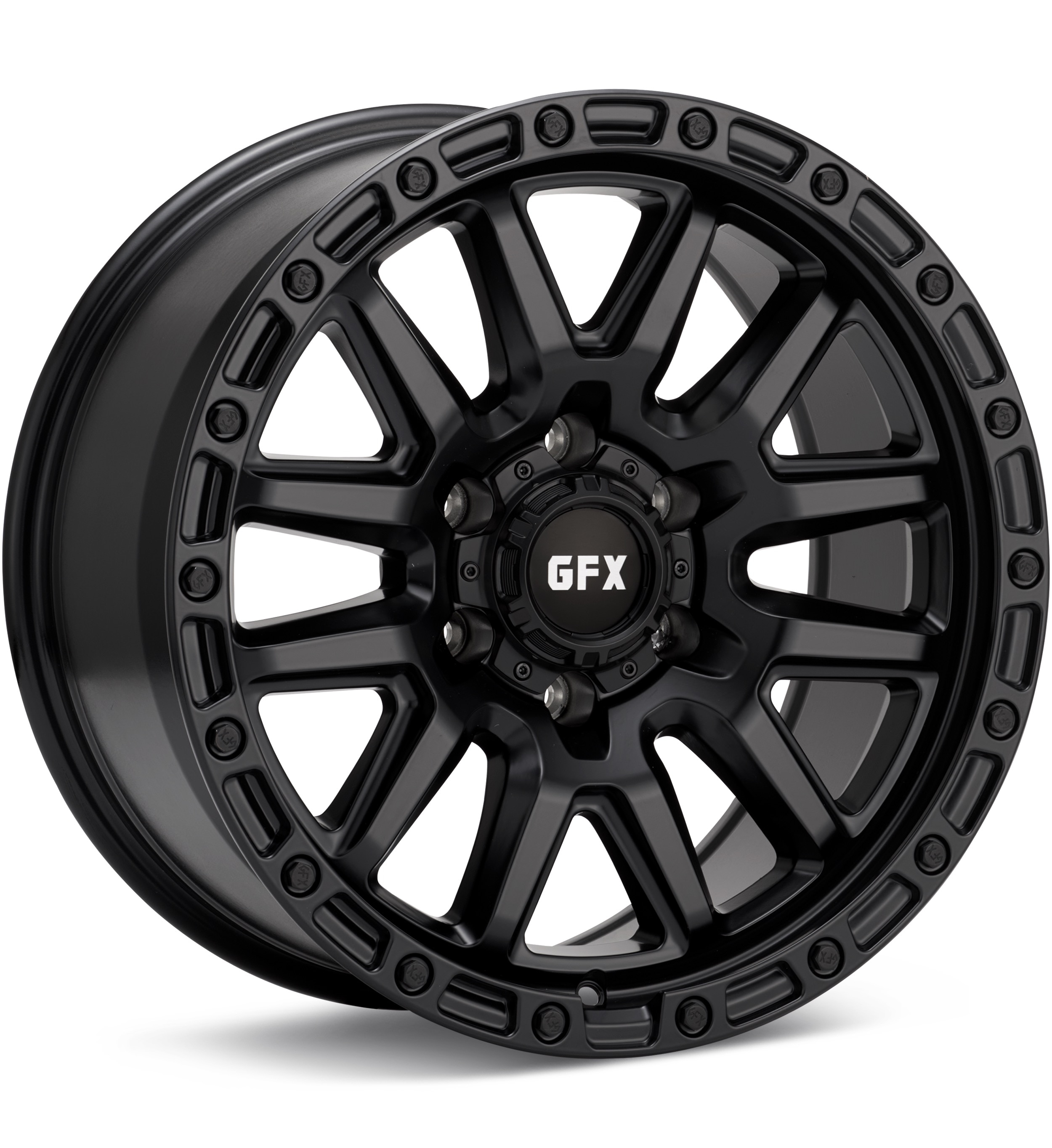 G-FX Wheels TR26 Black Wheels 17 In 17x9 00